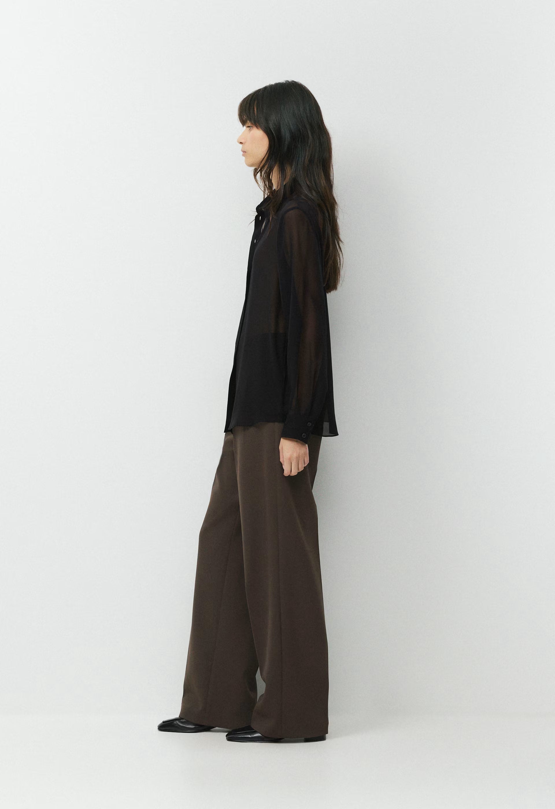 Baker Silk Shirt - BLACK