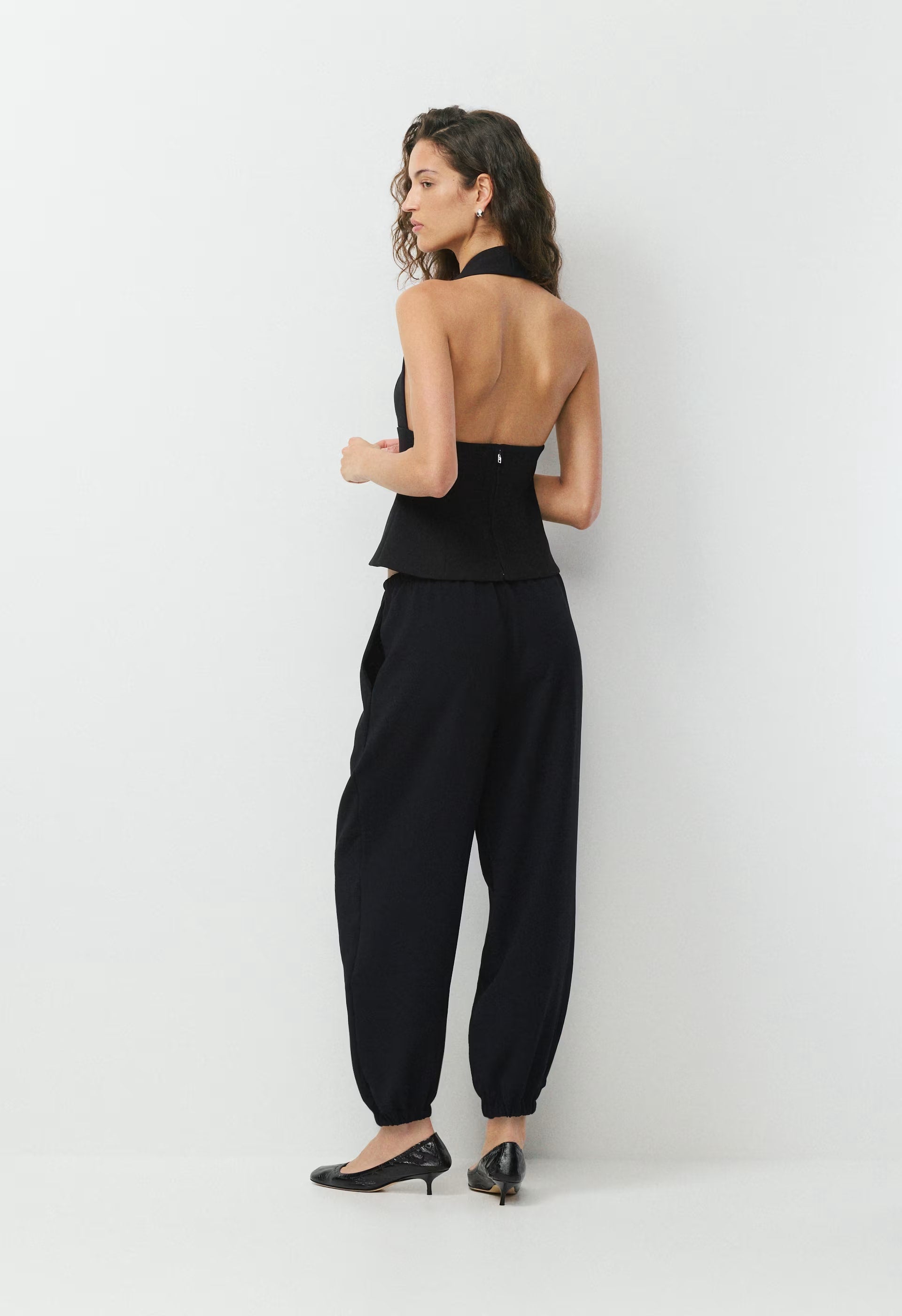 Lexicon Halter Top - Eversential™ - BLACK