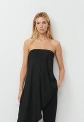 Redux Satin Top - BLACK