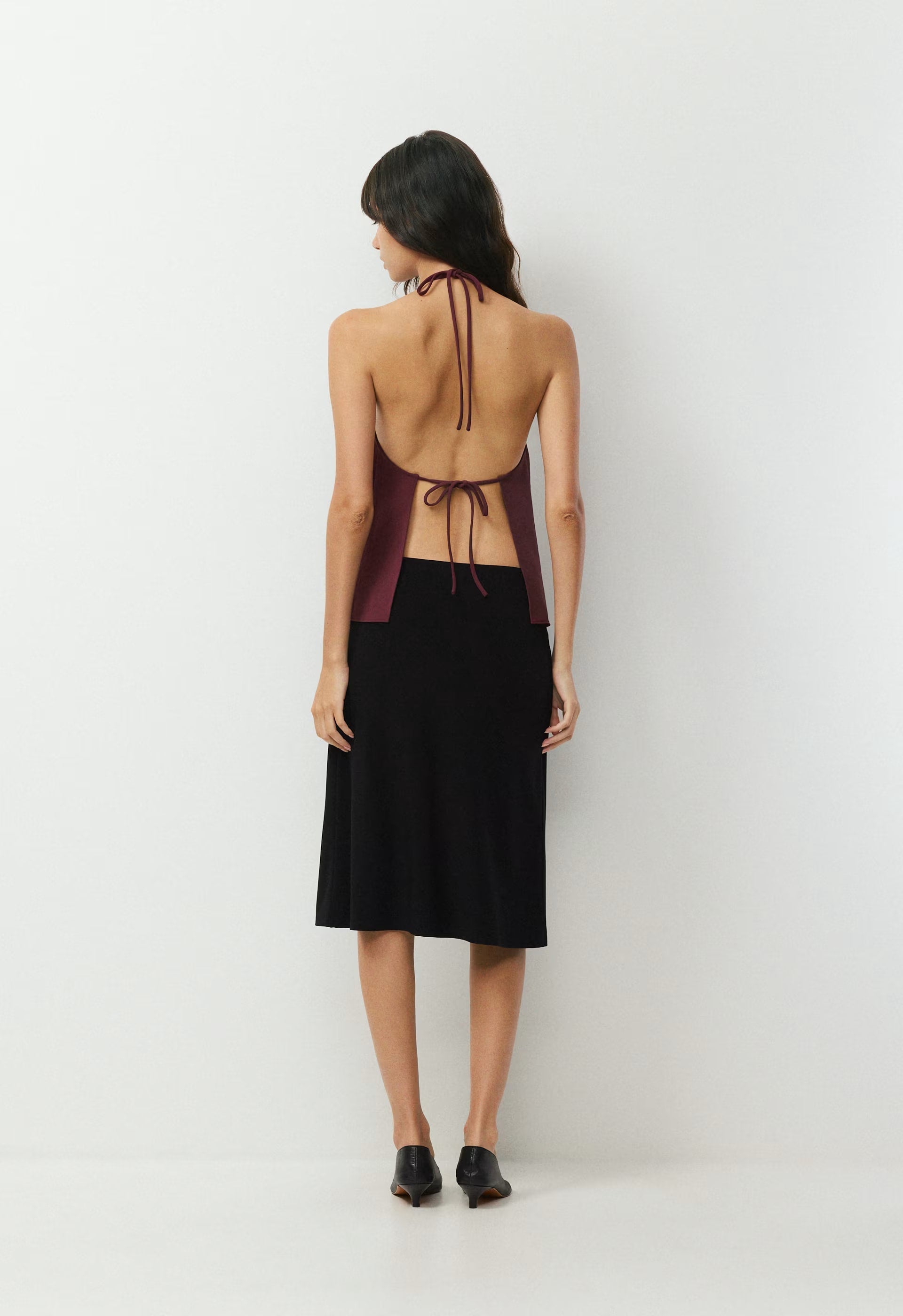 Honours Halter Top - Crepette™ - GALA PLUM