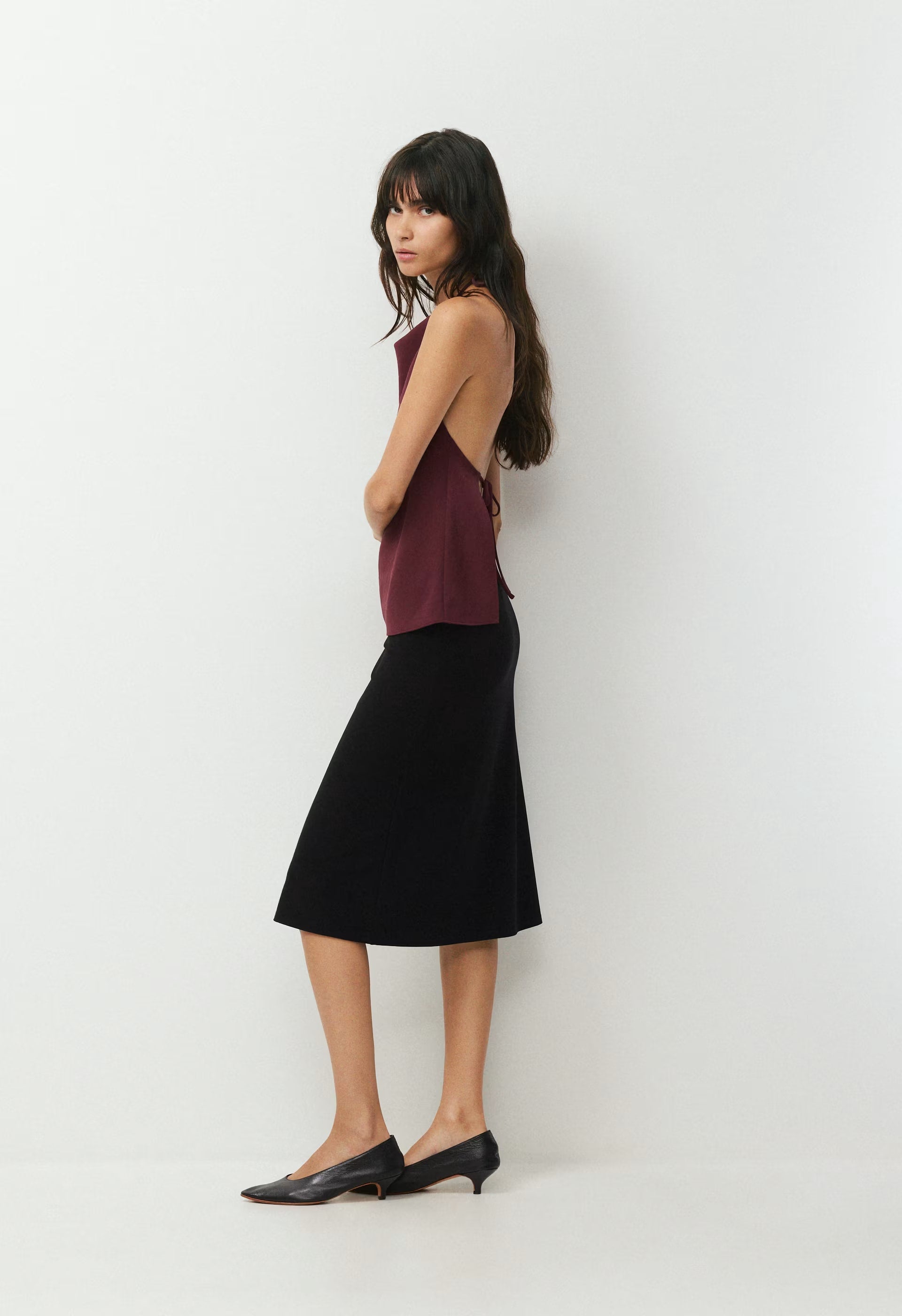 Honours Halter Top - Crepette™ - GALA PLUM