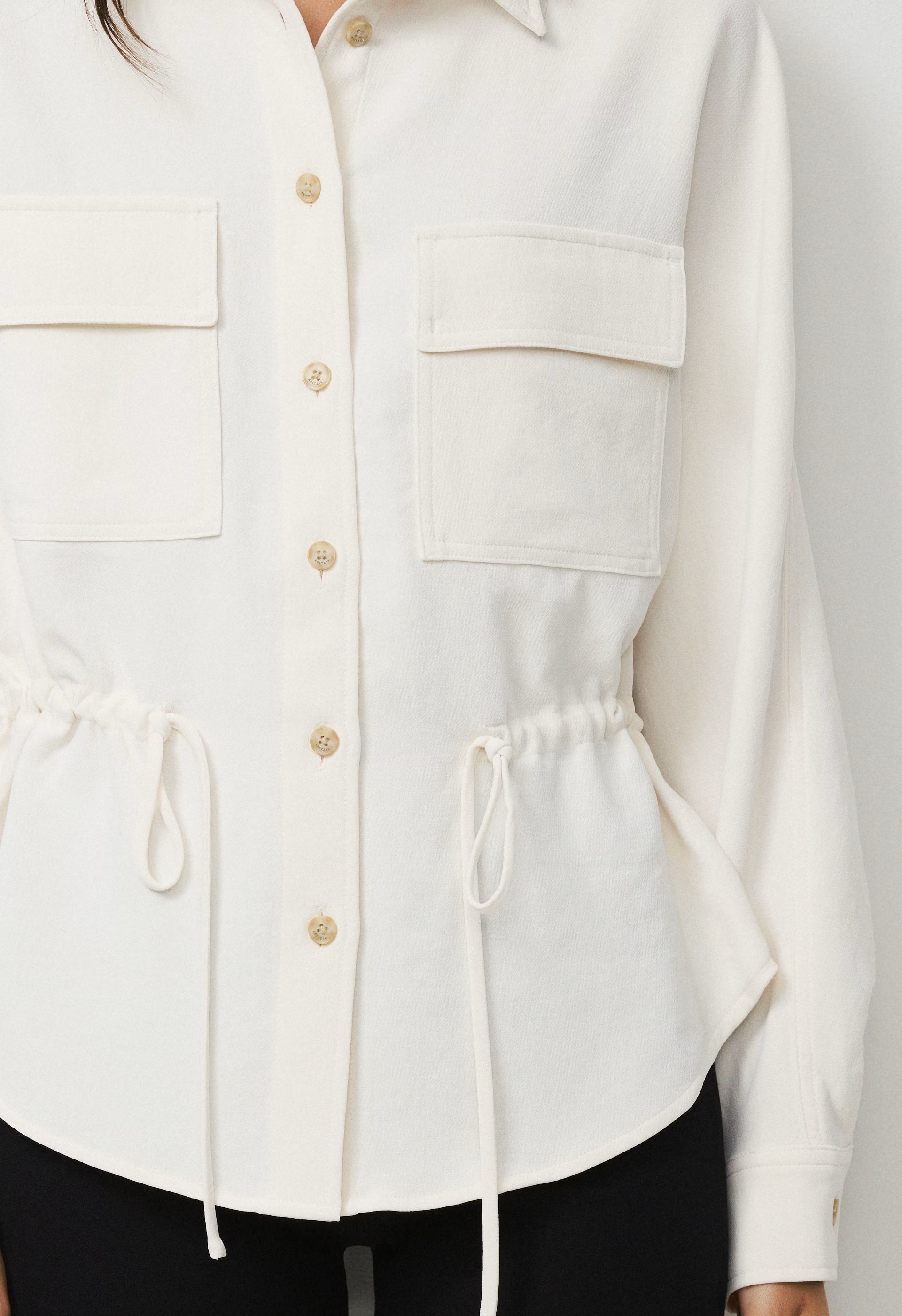 Fieldnote Blouse - Crepette™ - LIGHT BIRCH