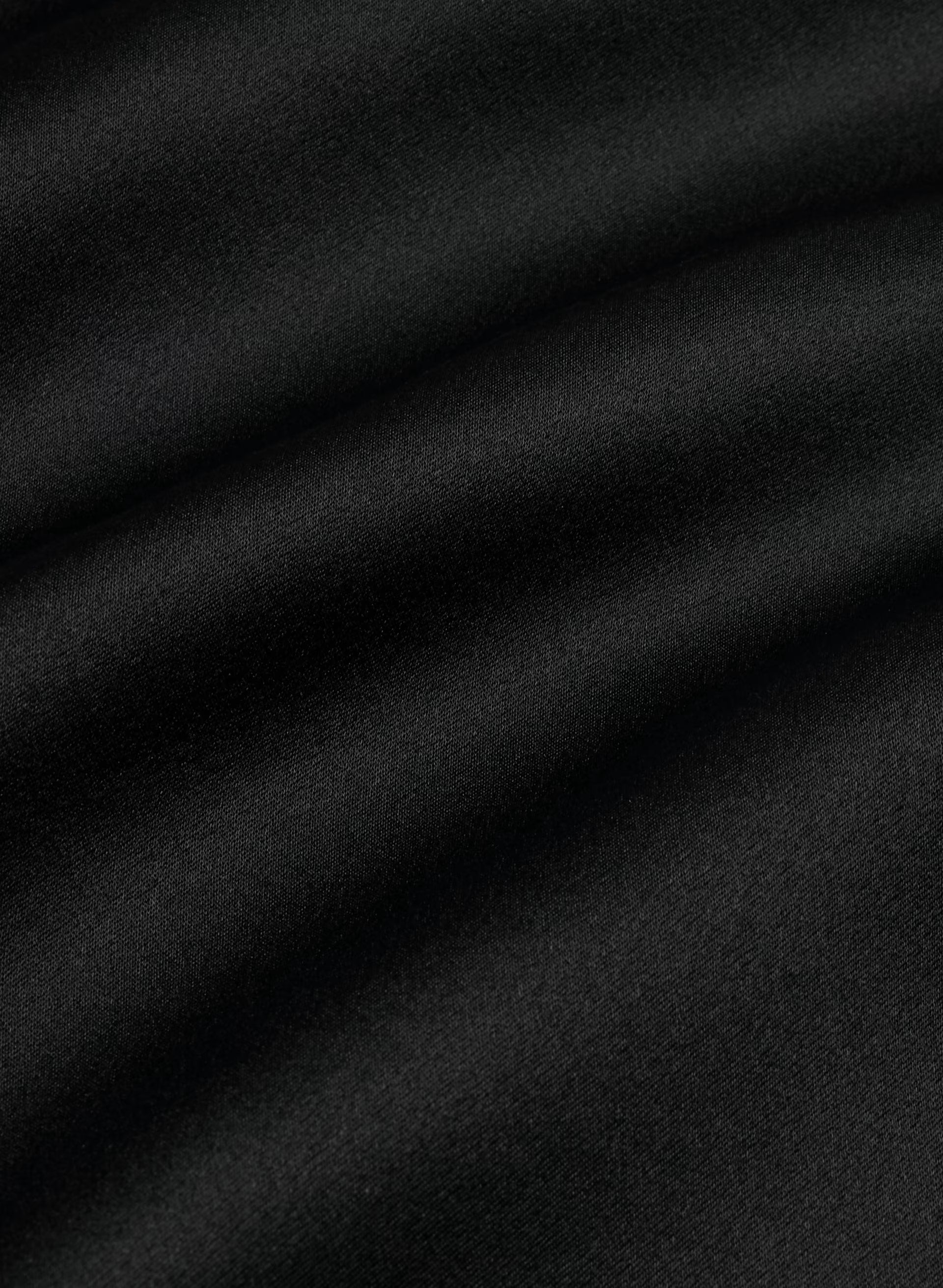 Forecast Silk Shirt - BLACK