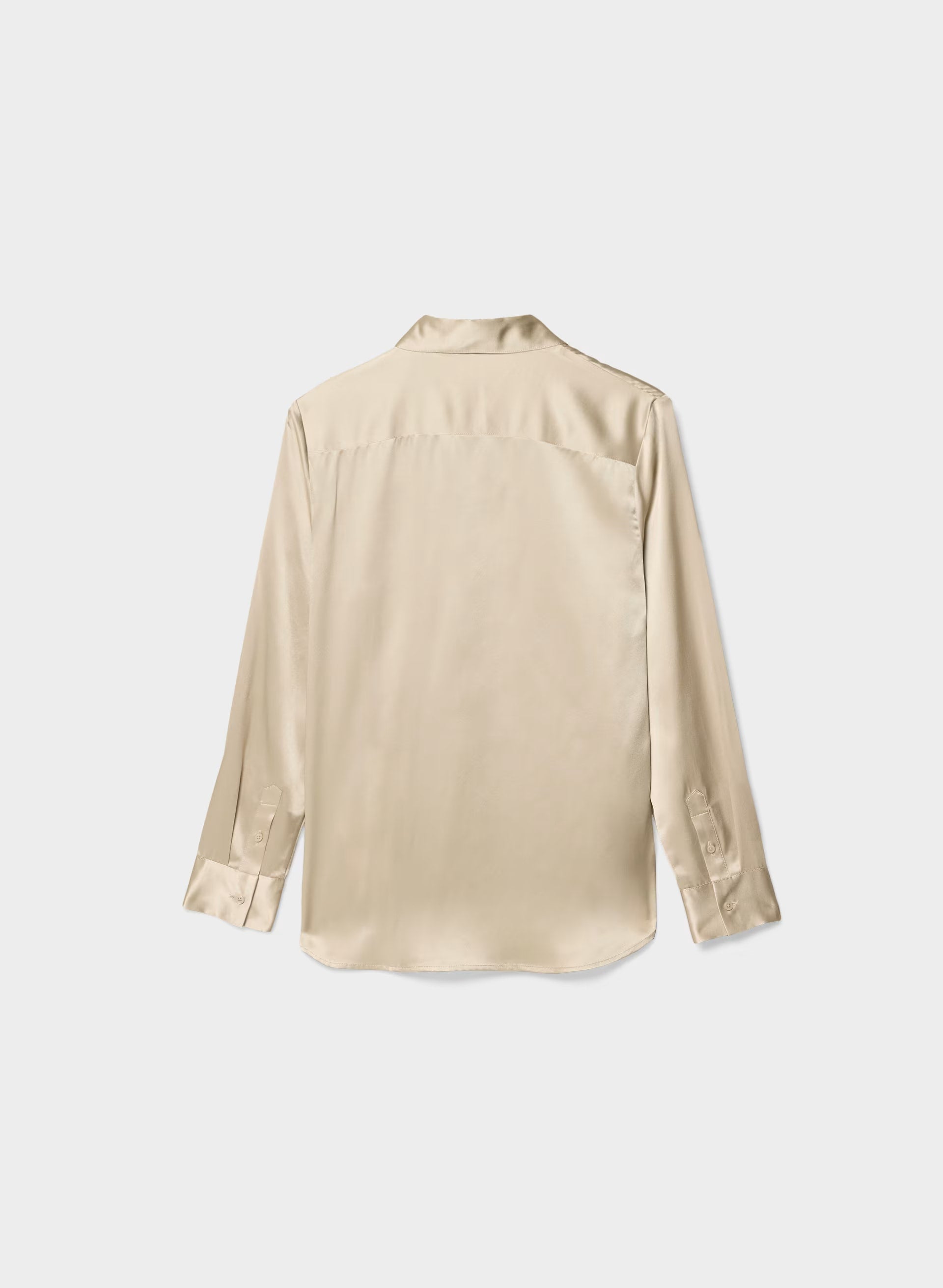 Forecast Silk Shirt - MARCONA BEIGE