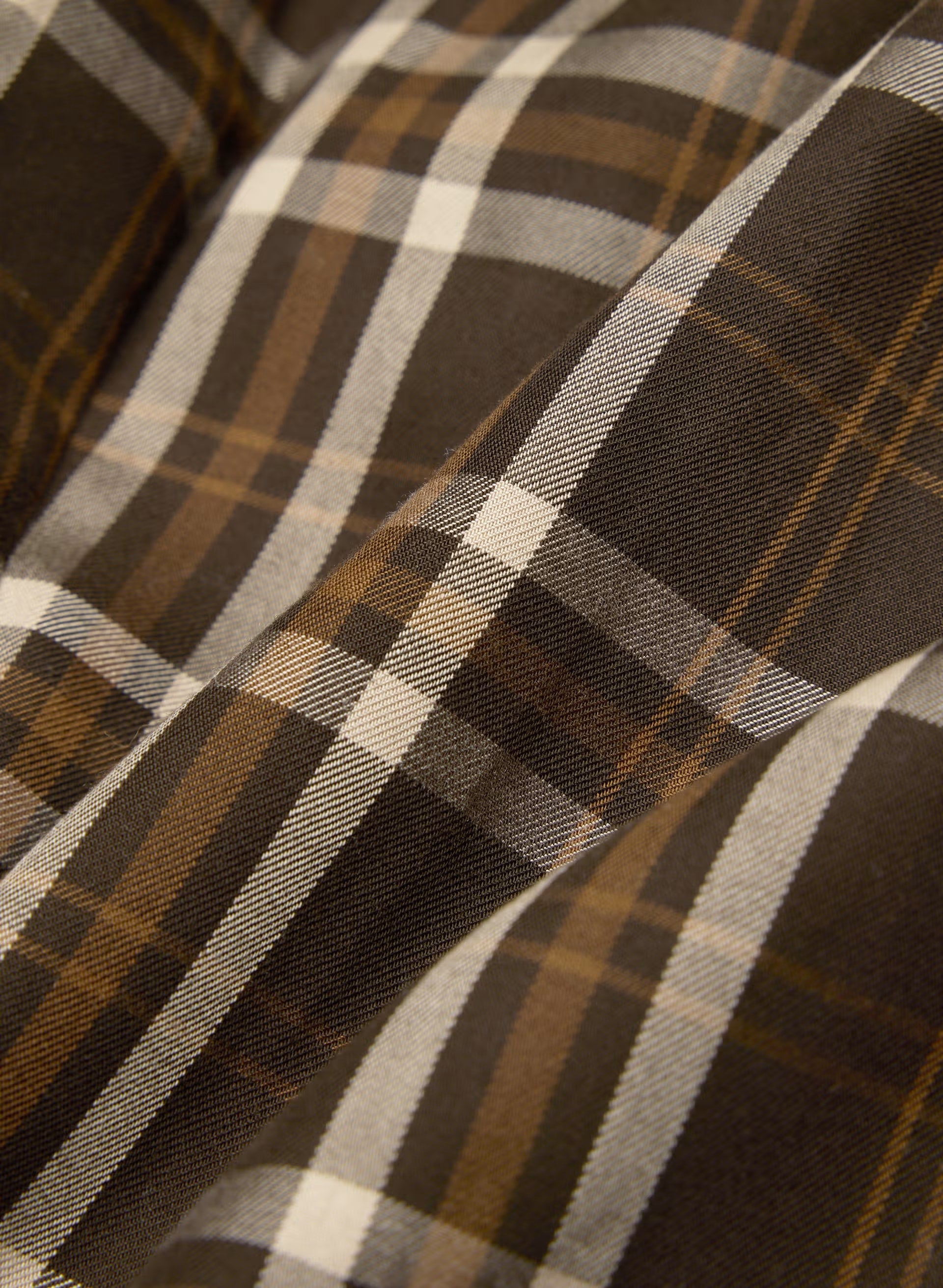 Blueprint Shirt - CACAO NIB BRWN/MRCN BG