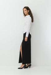 Chronicle Slim Poplin Shirt - WHITE