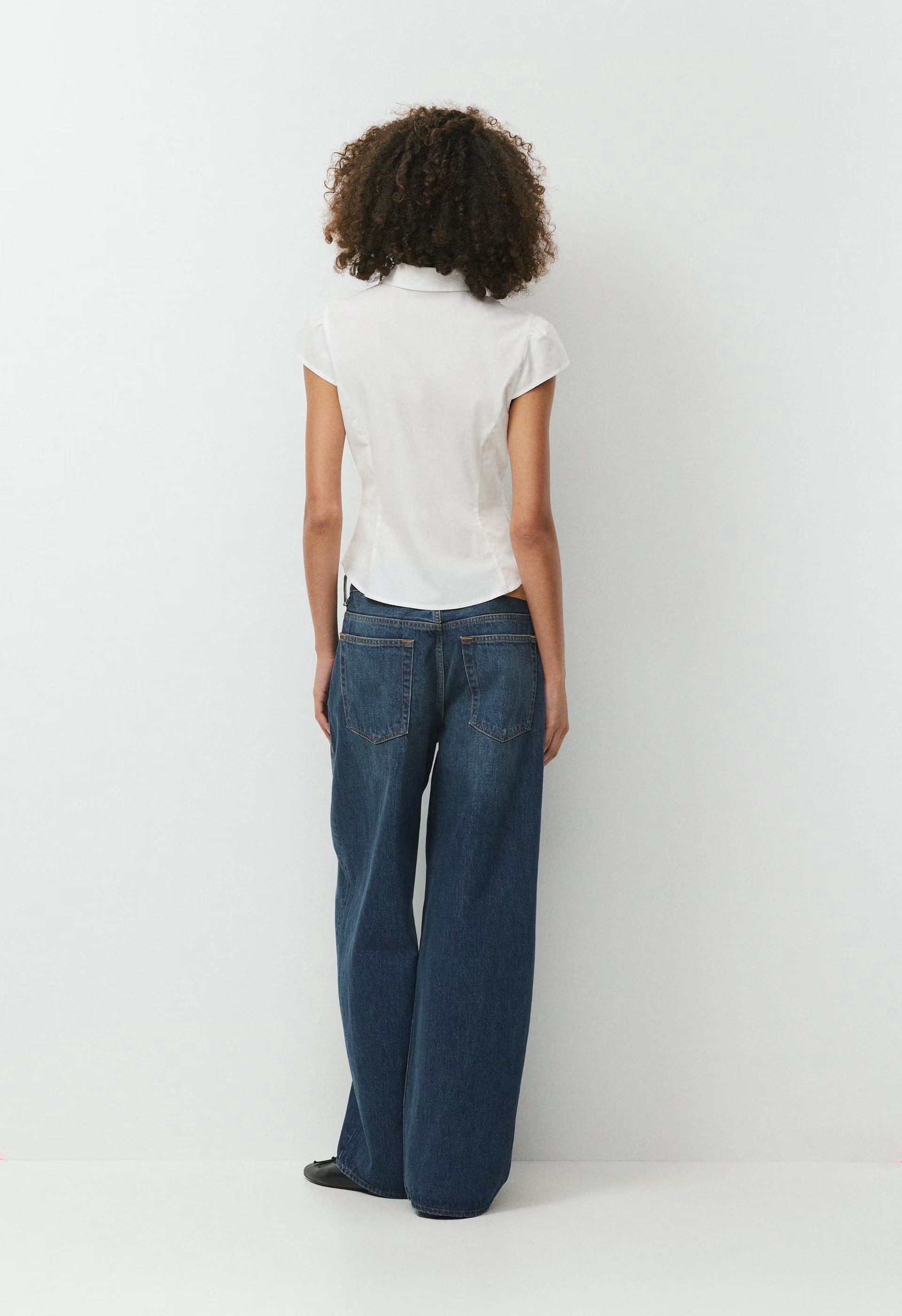 Fanciful Poplin Shirt - BRIGHT WHITE
