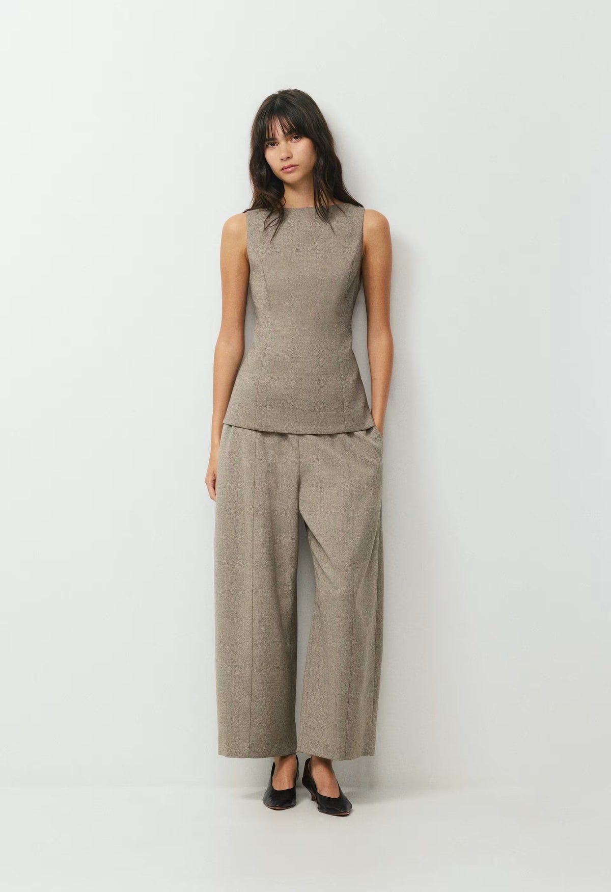 Windmill Top - NOMAD TAUPE/BLACK