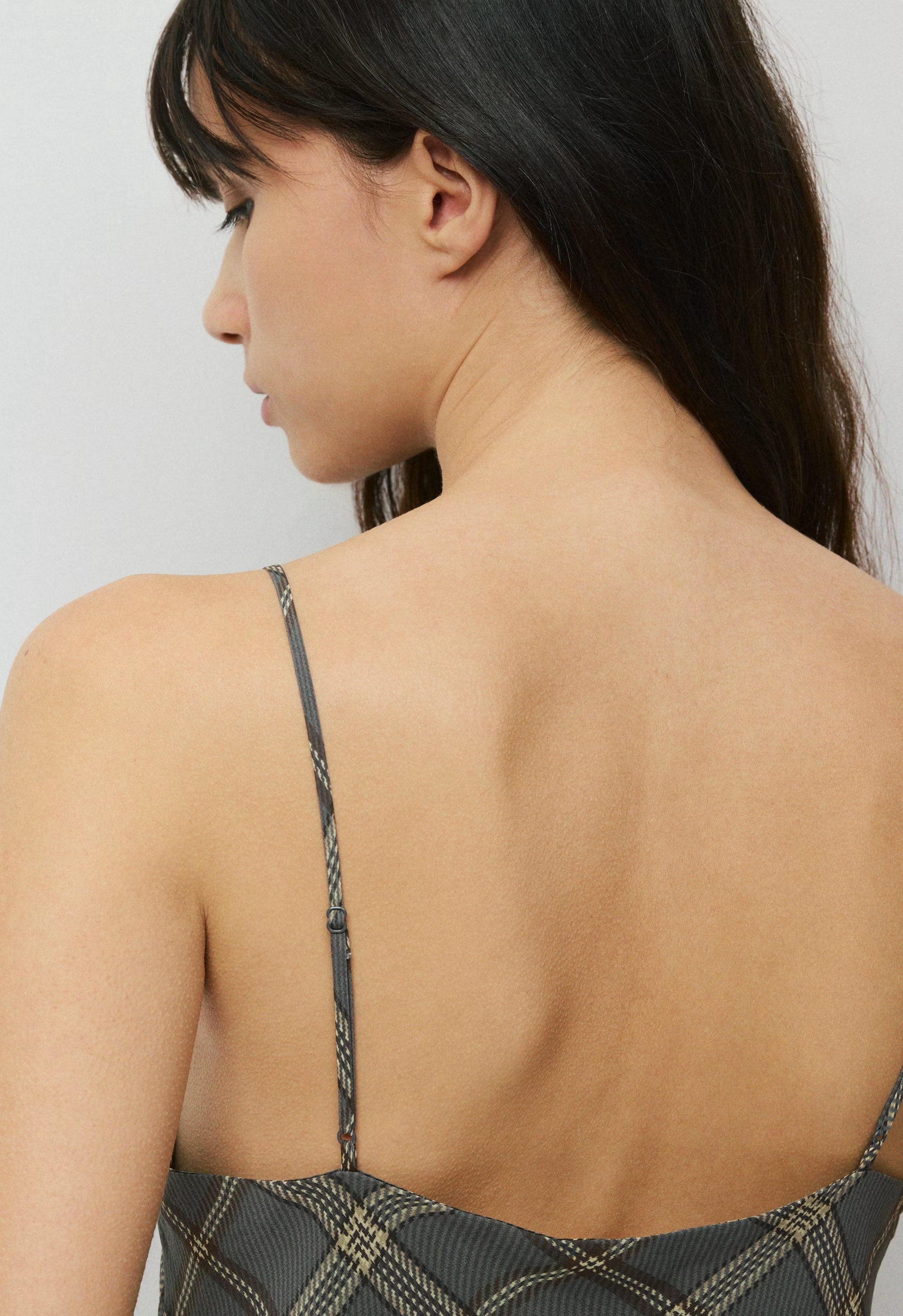 Kettle Silk Camisole - DK GREY/ SSIDE CREAM