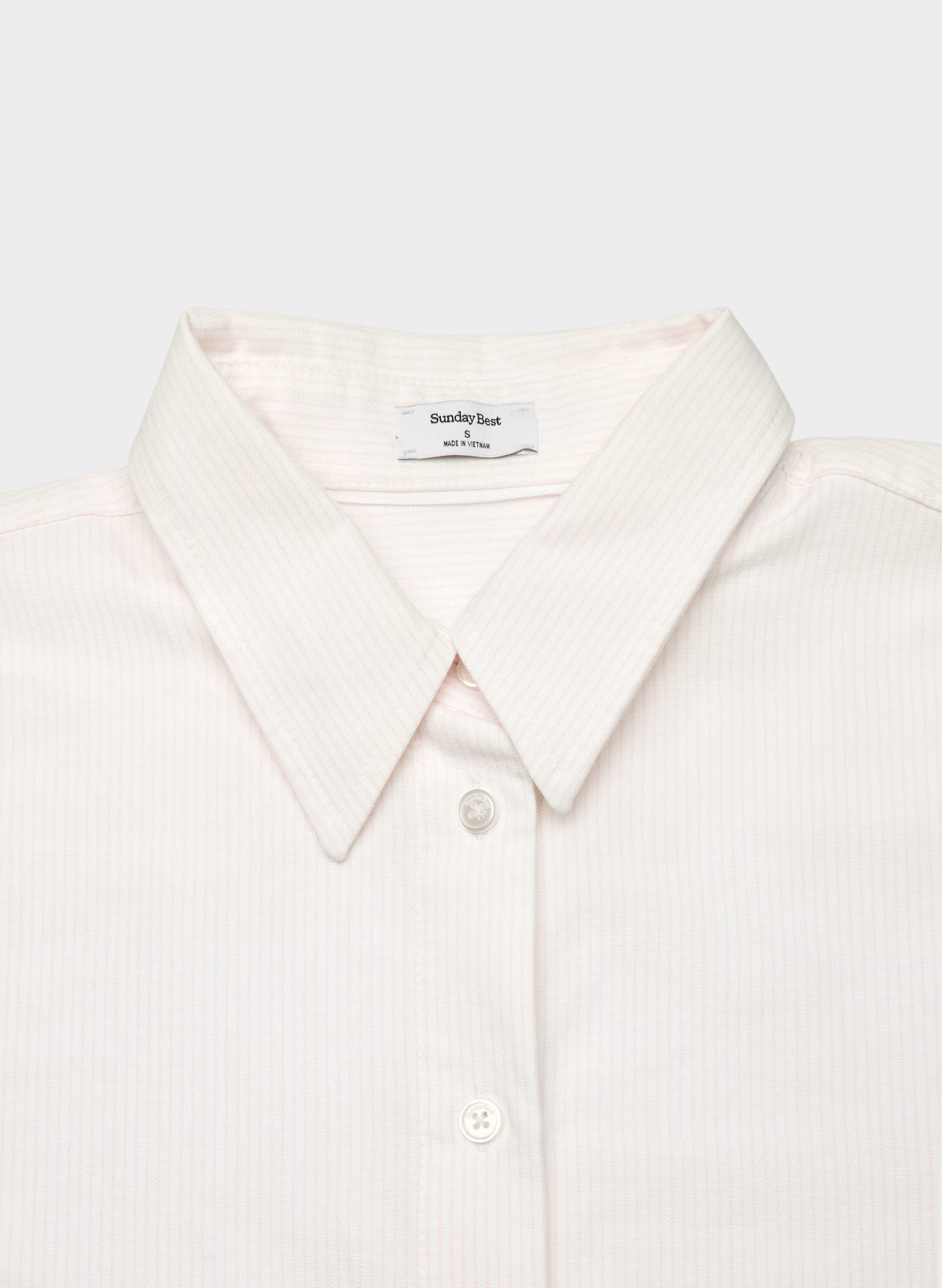 Novella Oxford Shirt - WHITE/MAGNOLIA