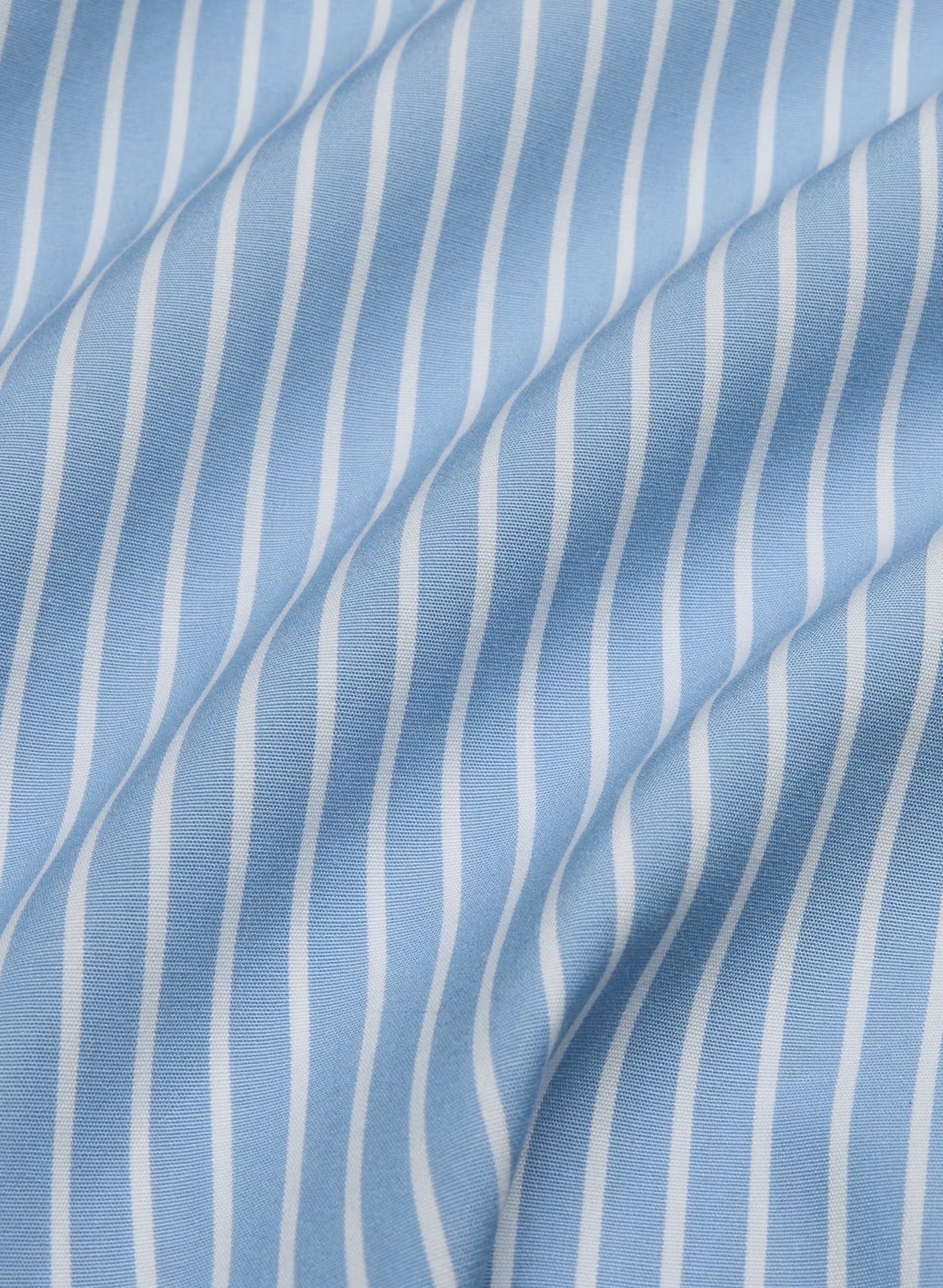 Landmark Poplin Shirt - CRNFL BLU/ BRT WHT