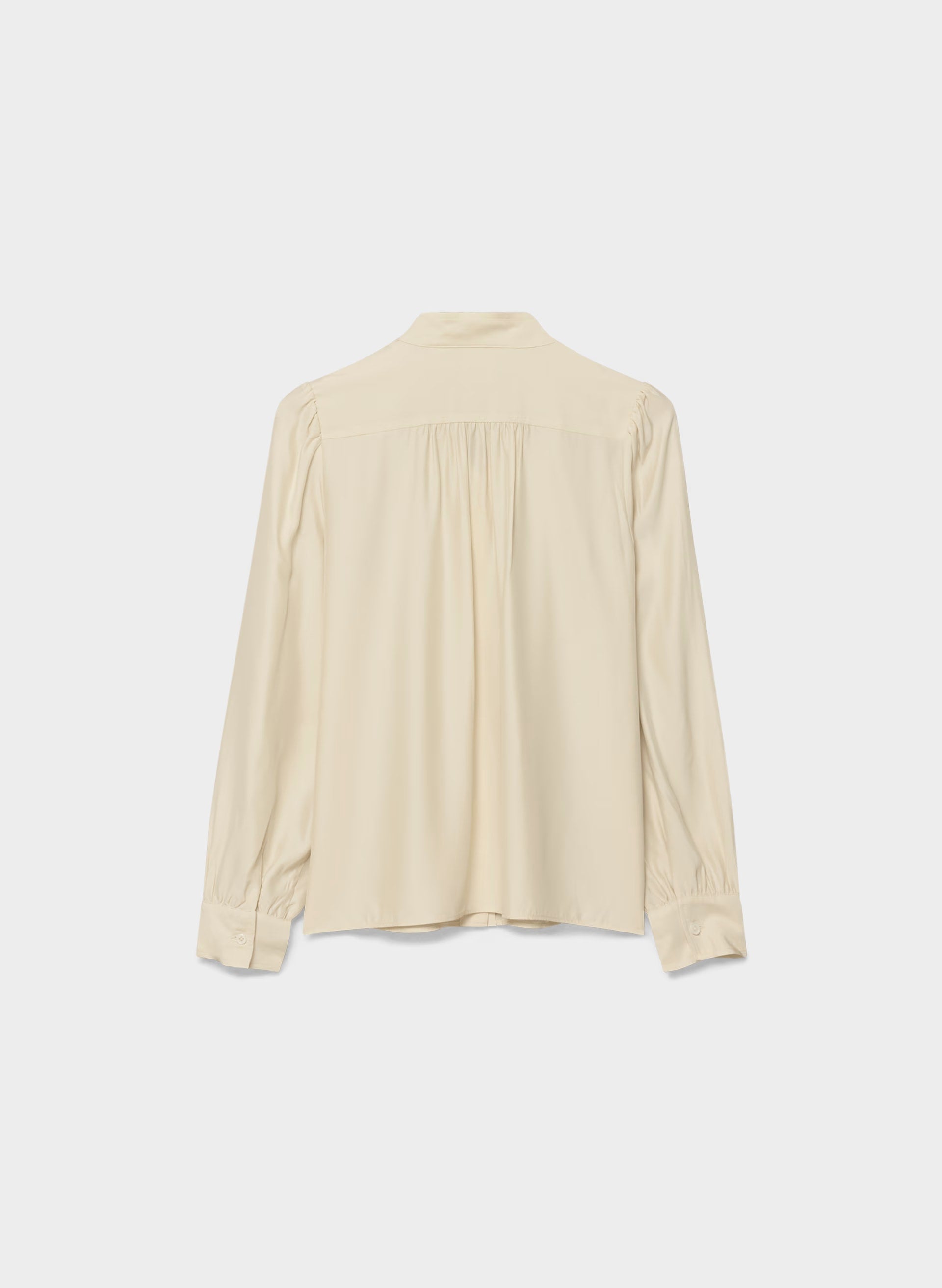 Delphine Silk Blouse - SEASIDE CREAM