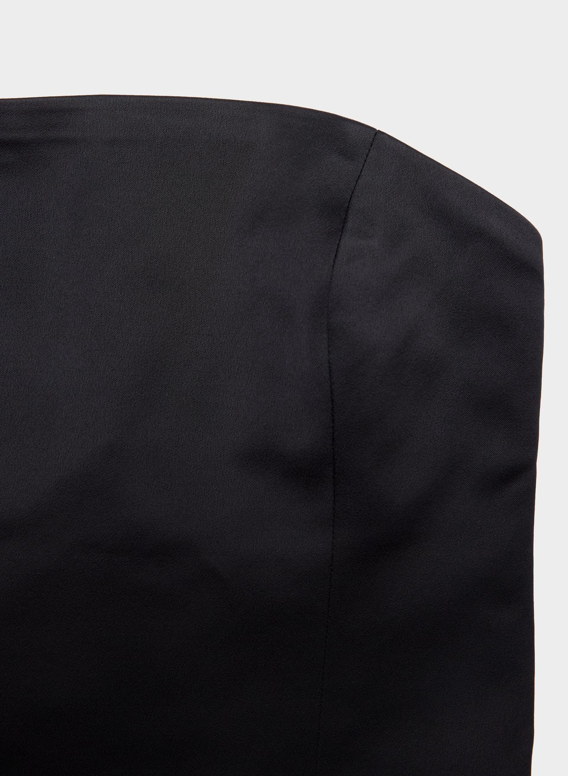 Posh Tube Top - BLACK