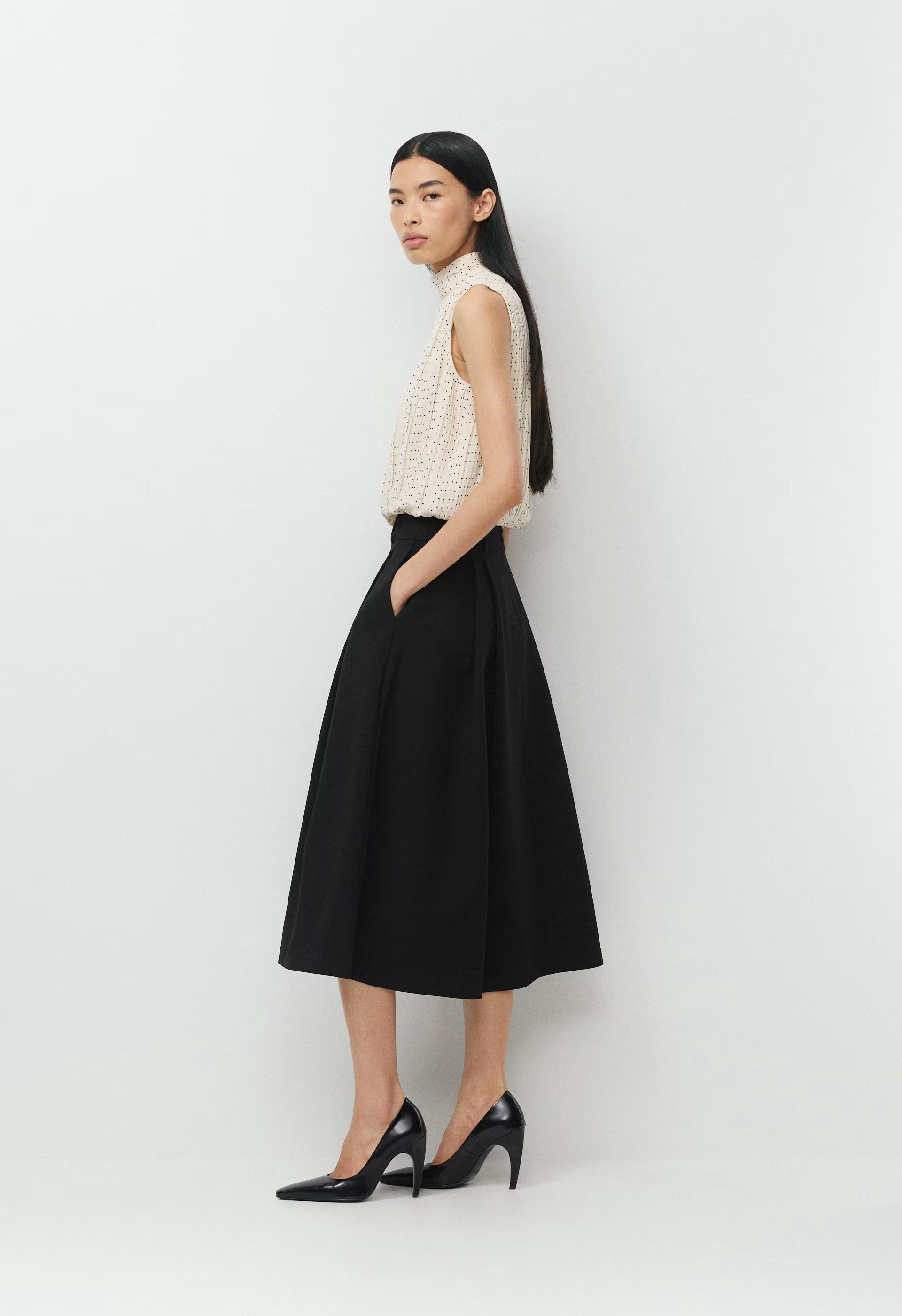 Ezra Top - BIRCH/BLACK
