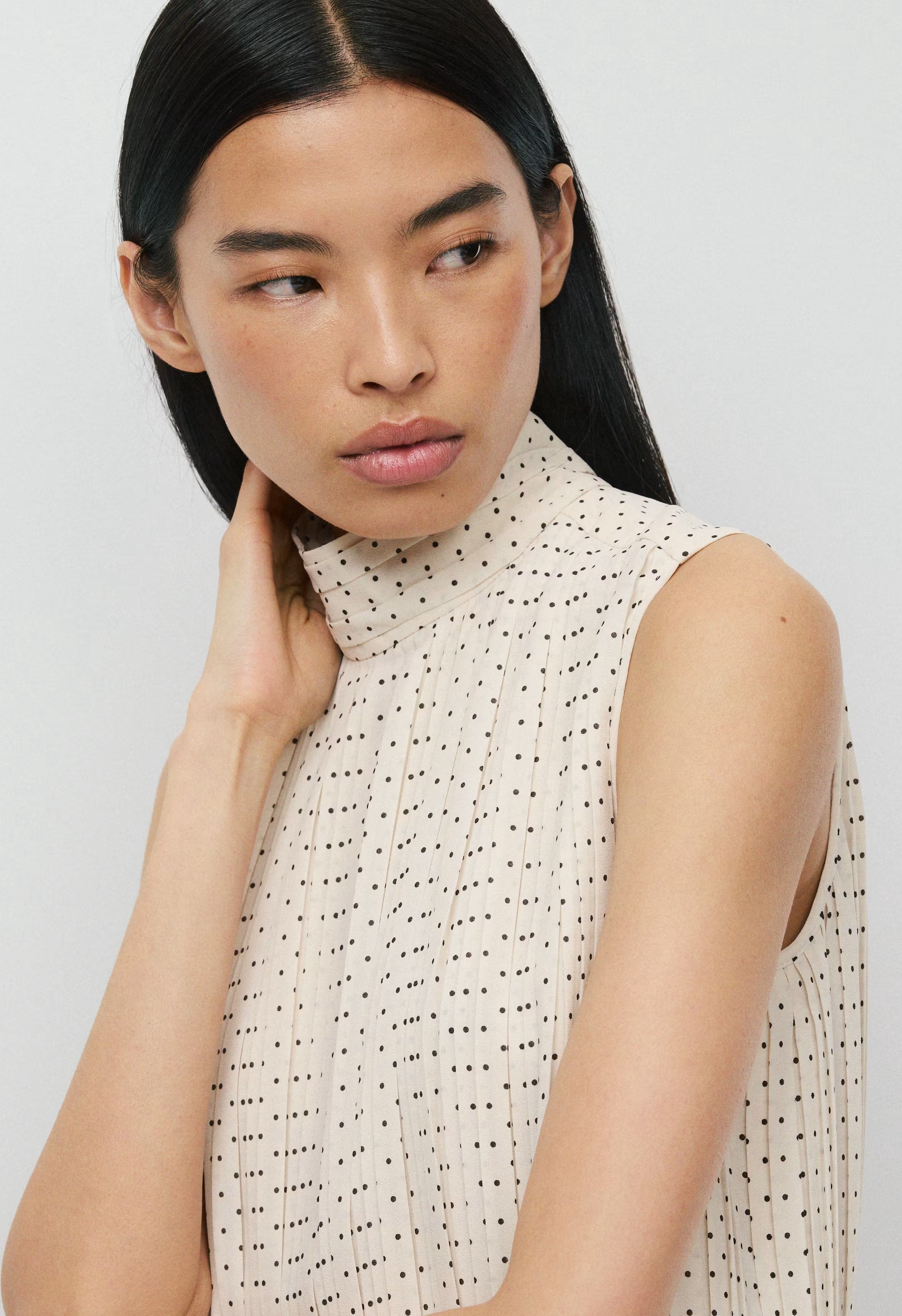 Ezra Top - BIRCH/BLACK