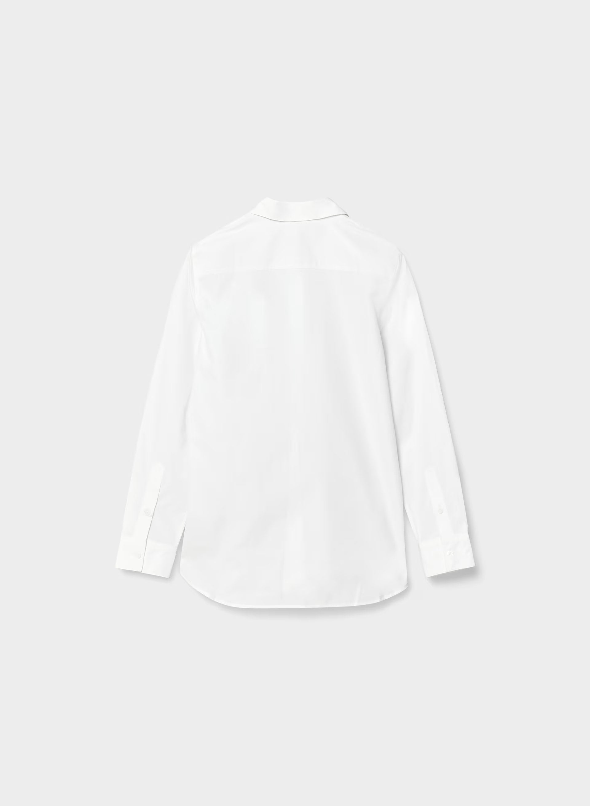 Concourse Poplin Shirt - WHITE