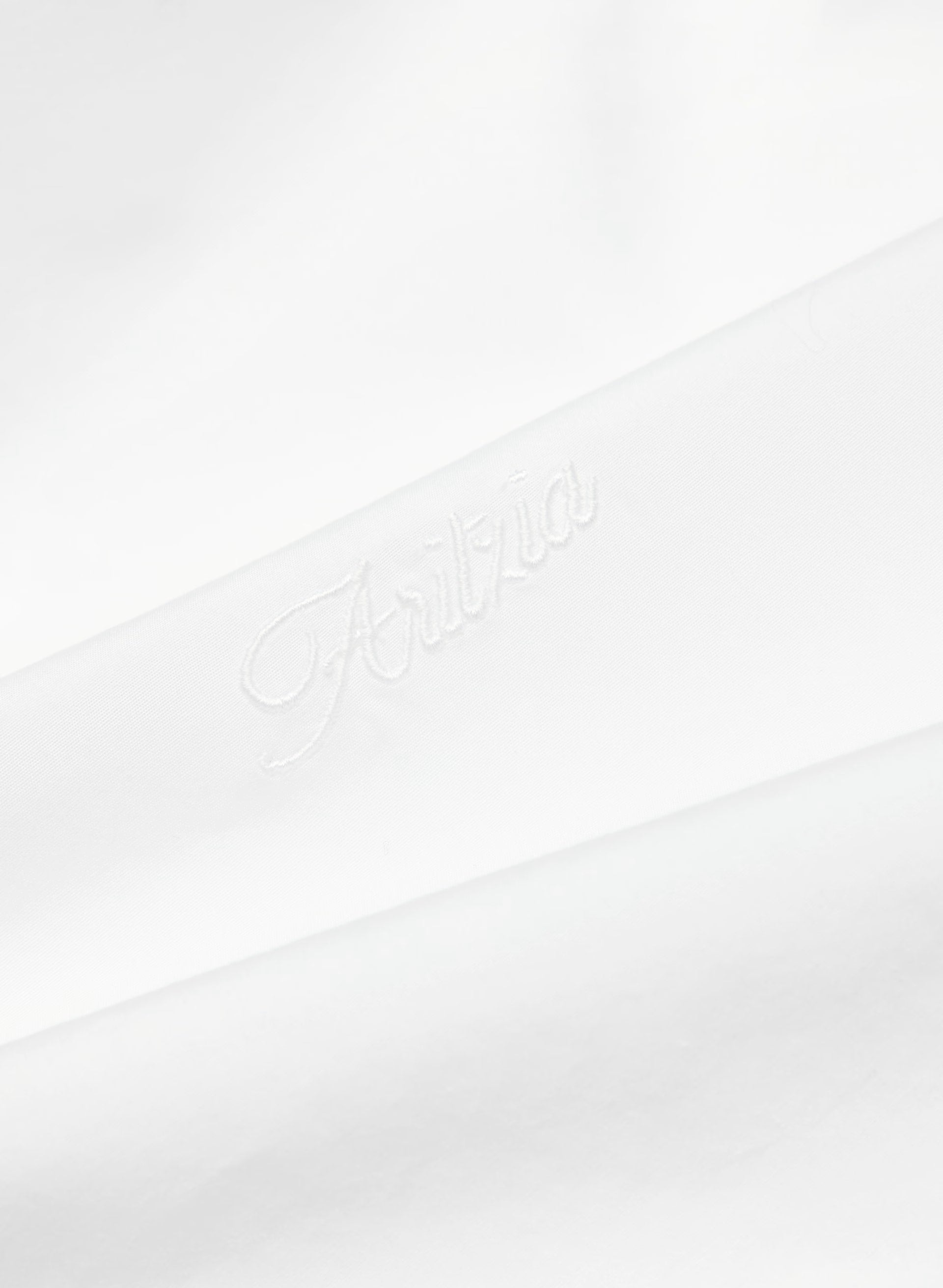 Concourse Poplin Shirt - WHITE