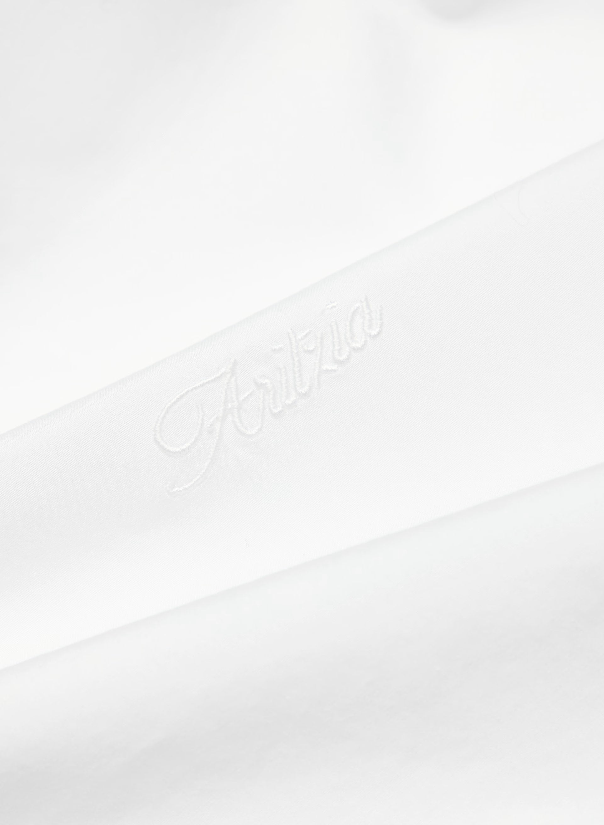Calibre Poplin Shirt - WHITE