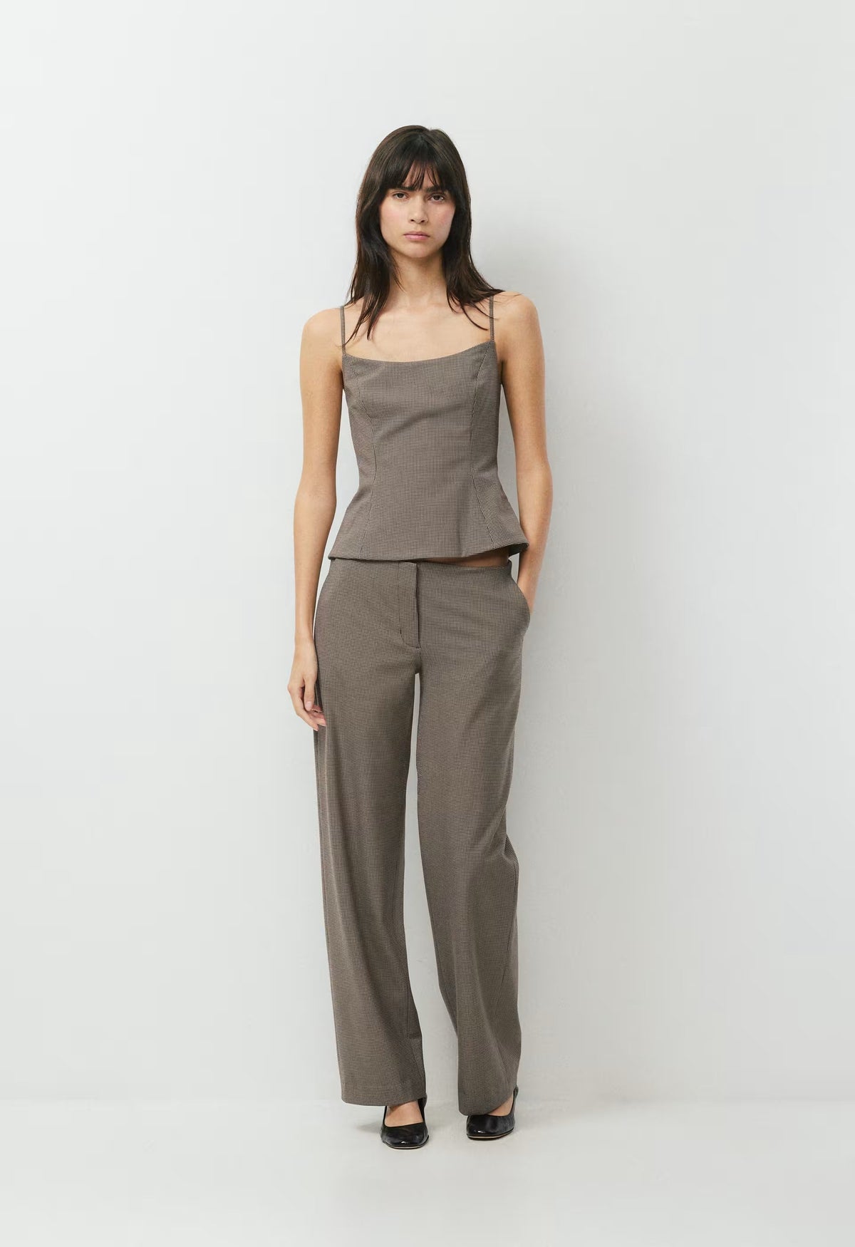 Altar Bustier - NOMAD TAUPE / BLACK