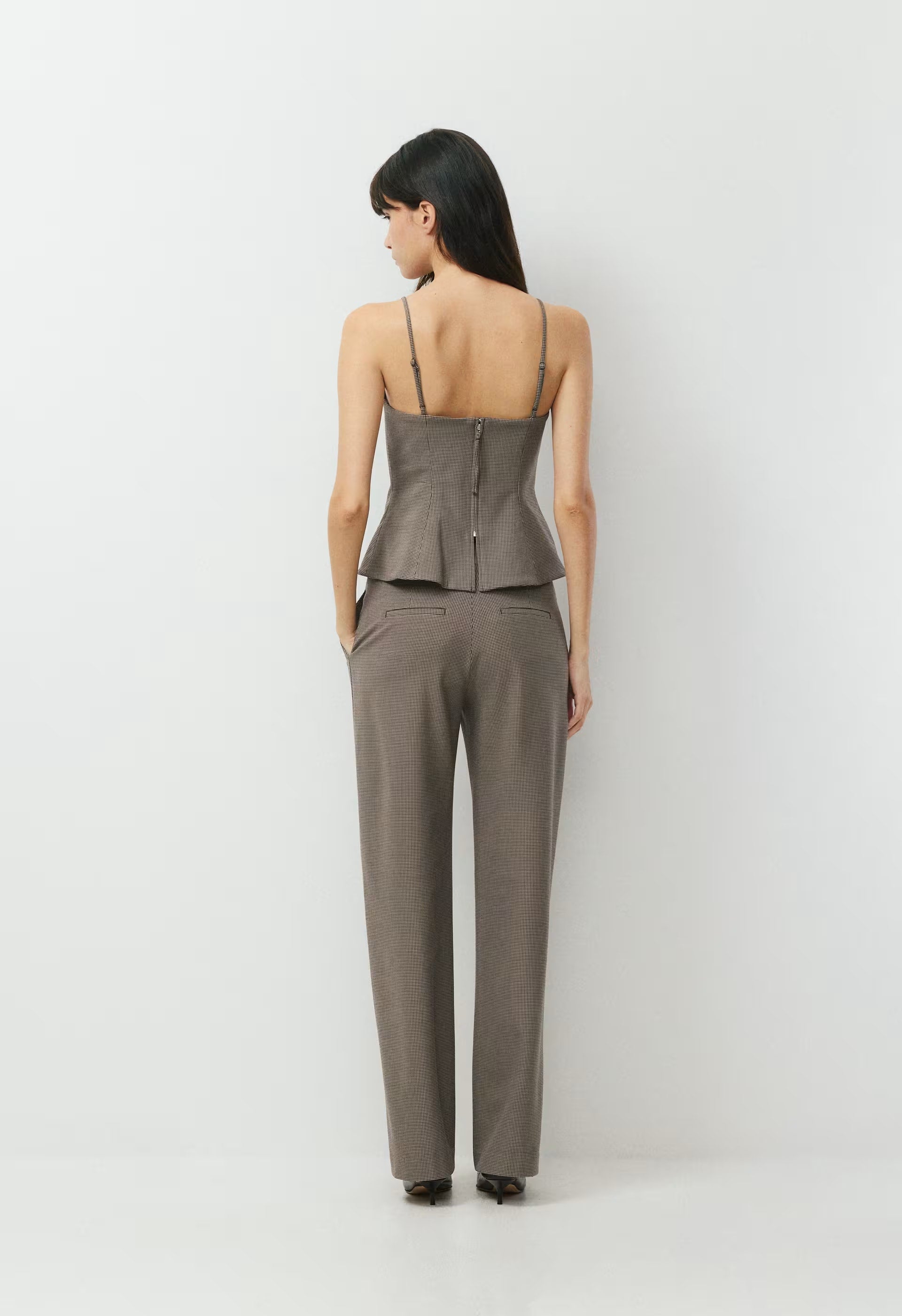 Altar Bustier - NOMAD TAUPE / BLACK