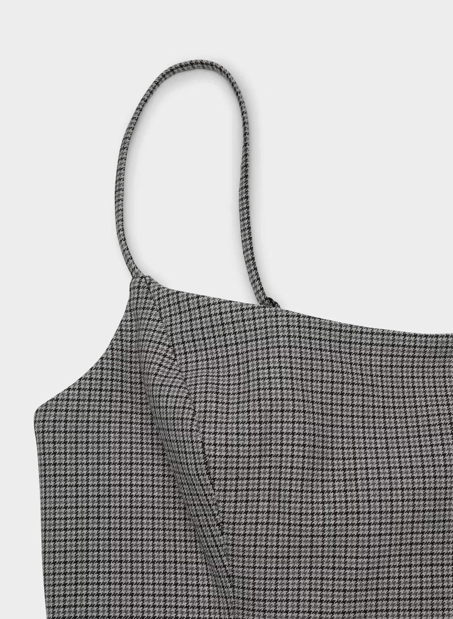 Altar Bustier - GREY/BLACK