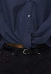 Portofino Poplin Shirt - HARBOUR NAVY