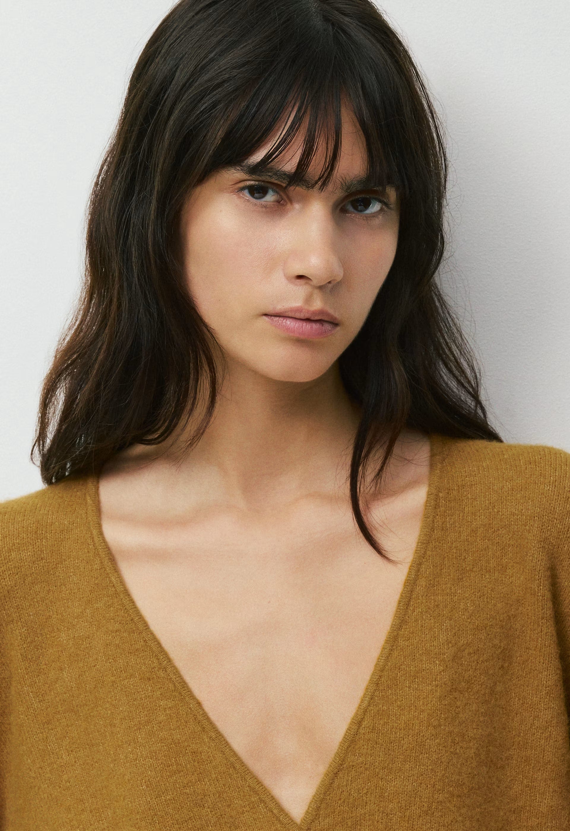 SoftSpoke™ Dear Wrap Sweater - SHERRY OCHRE
