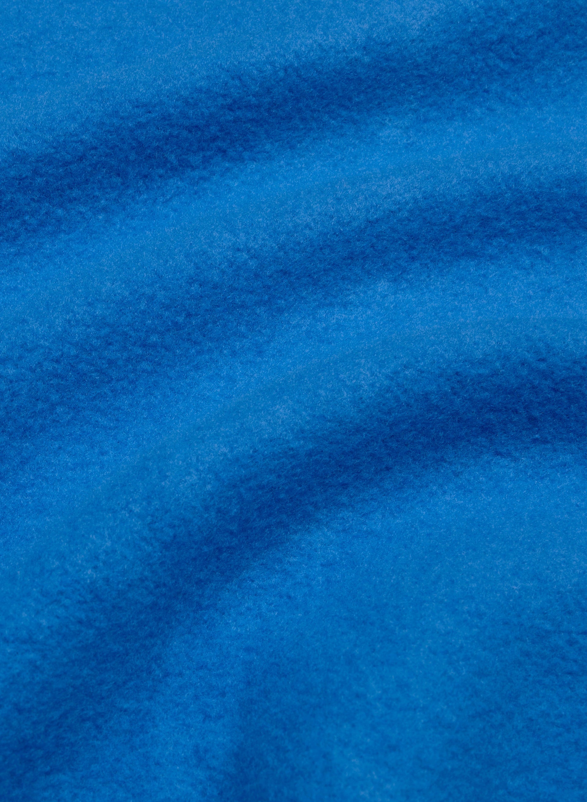 Cozy Sweatfleece Boyfriend Boxy Zip Hoodie - LAZULI BLUE