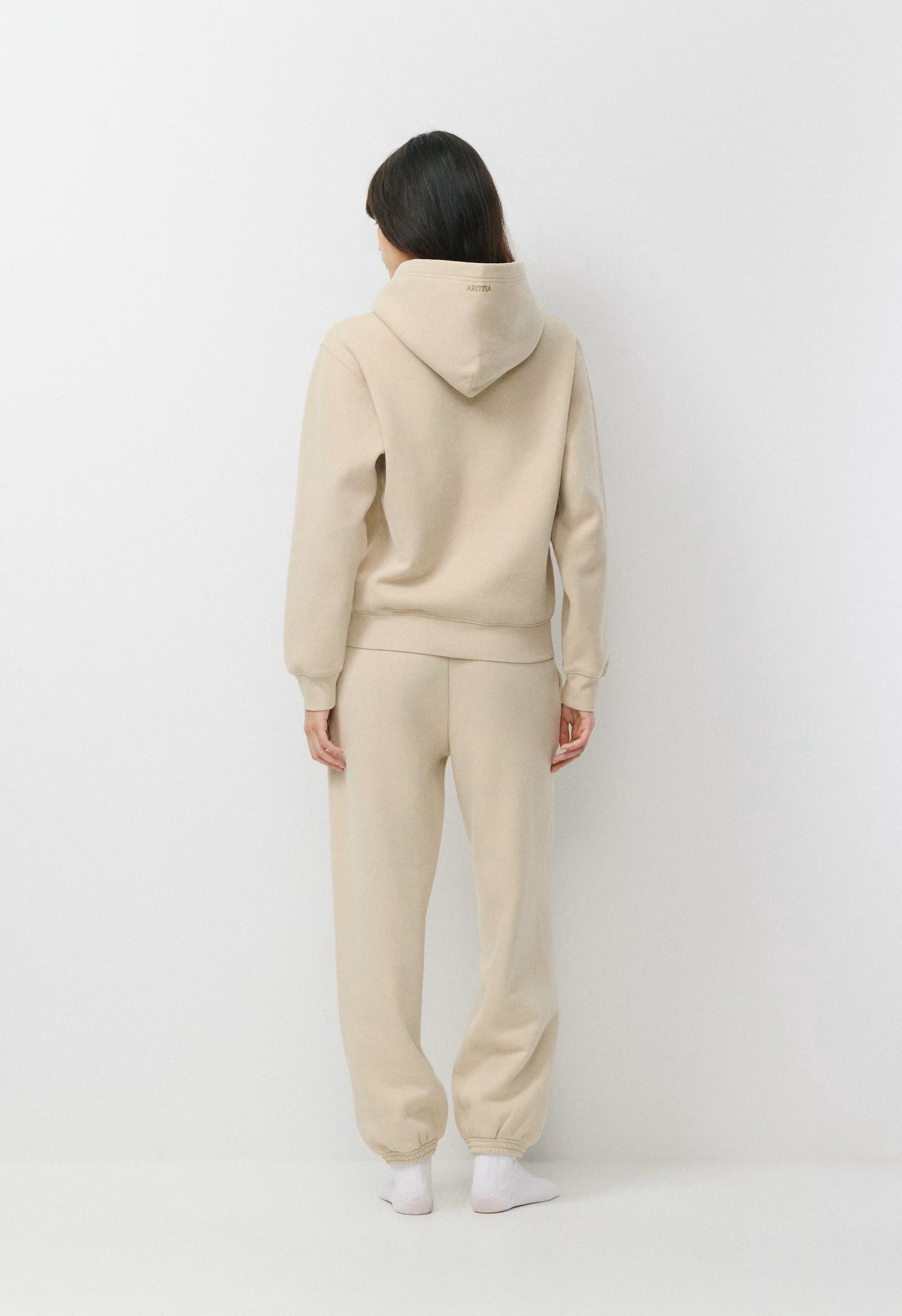 Cozy Sweatfleece Perfect Hoodie - MULLEIN