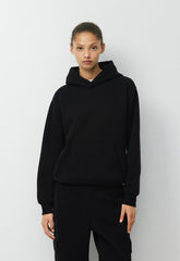 Cozy Sweatfleece Perfect Hoodie - BLACK