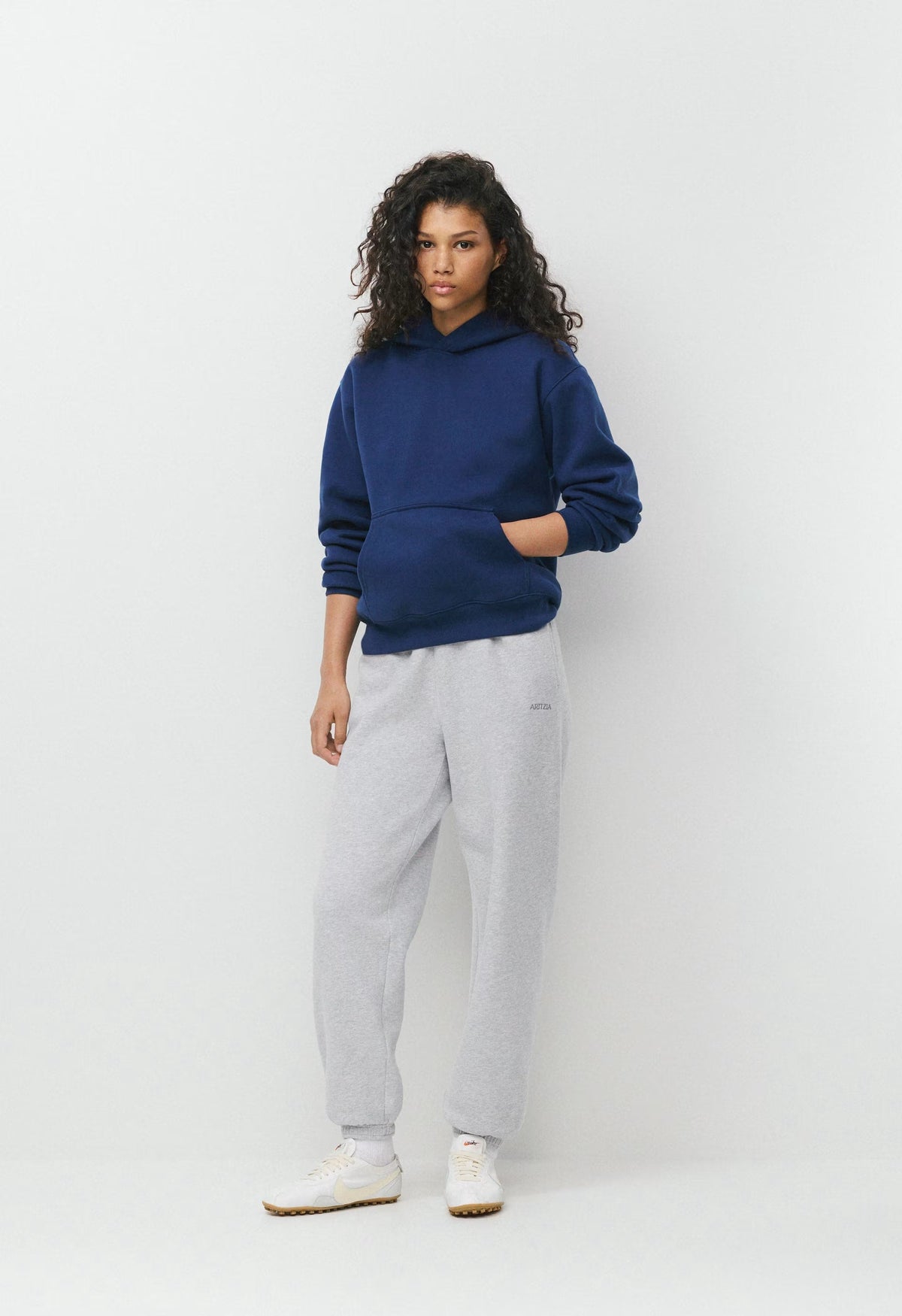 Cozy Sweatfleece Perfect Hoodie - BYRON BLUE
