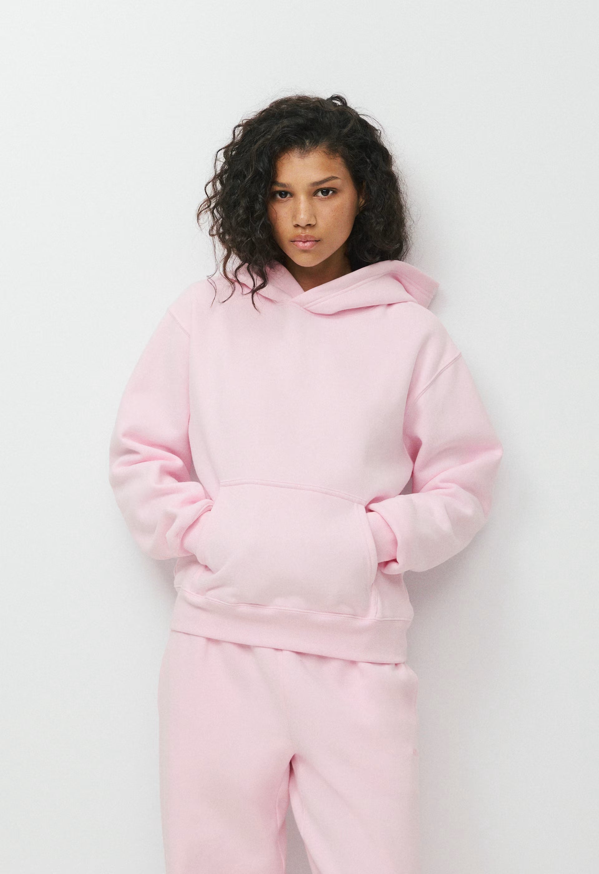 Cozy Sweatfleece Perfect Hoodie - MAGNOLIA