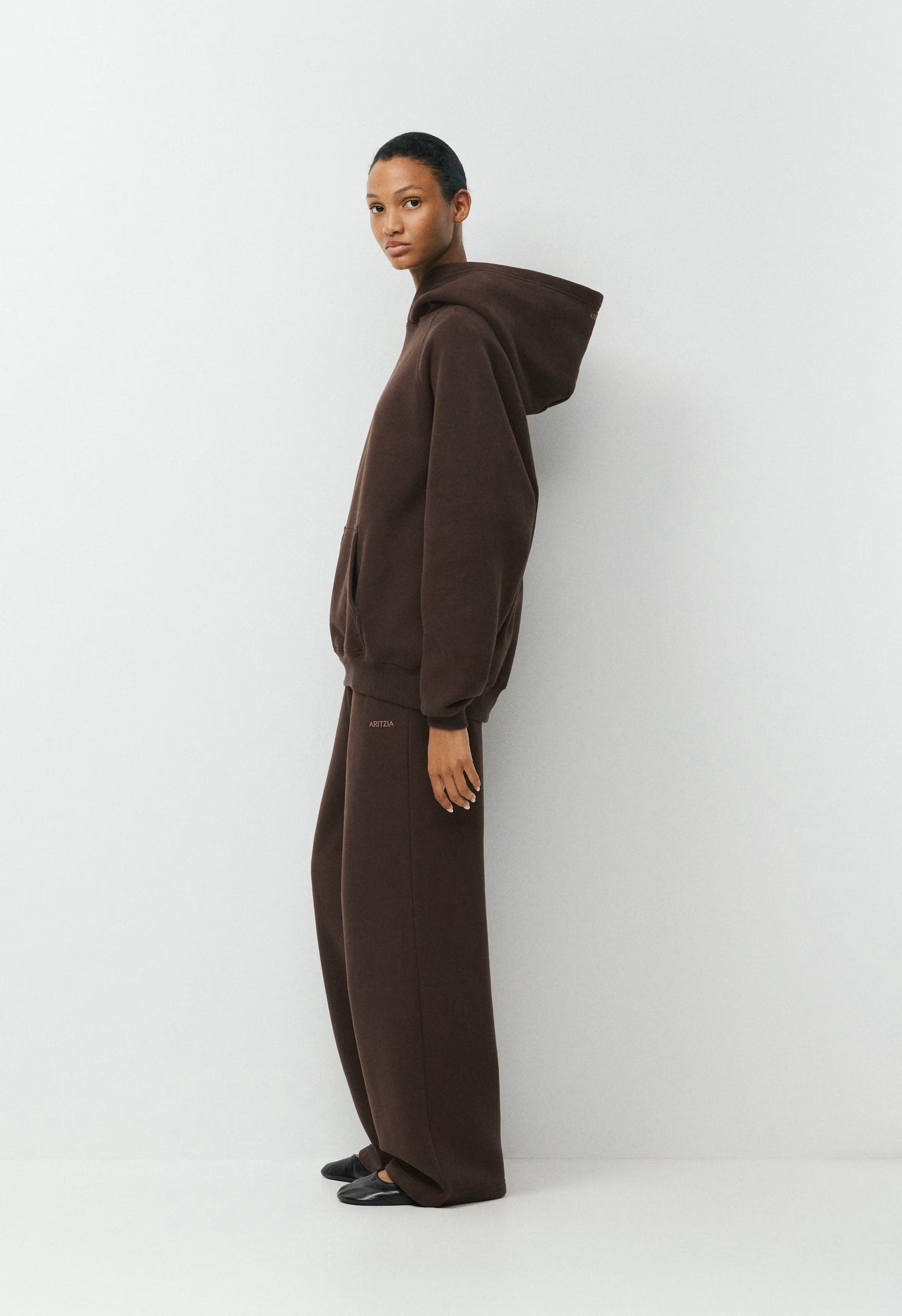 Cozy Sweatfleece Mega Raglan™ Hoodie - RICH MOCHA BROWN