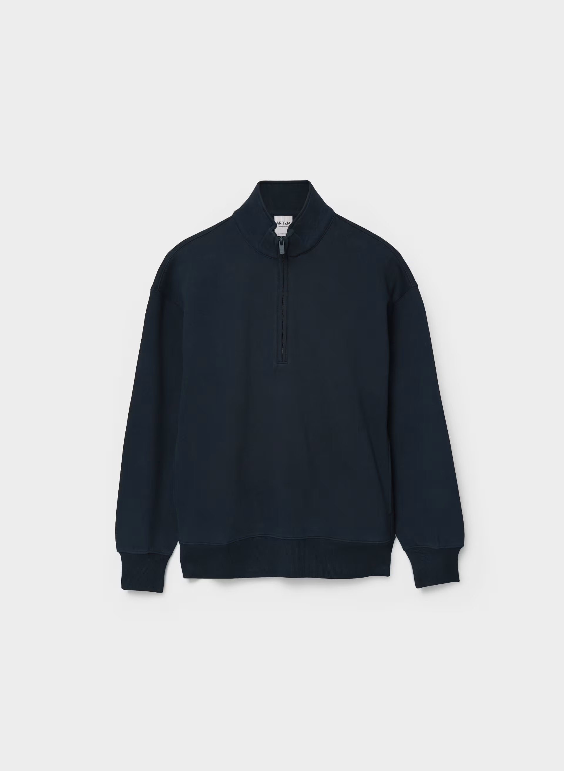 Cozy Sweatfleece Boyfriend 1/2 Zip - ADMIRAL NAVY