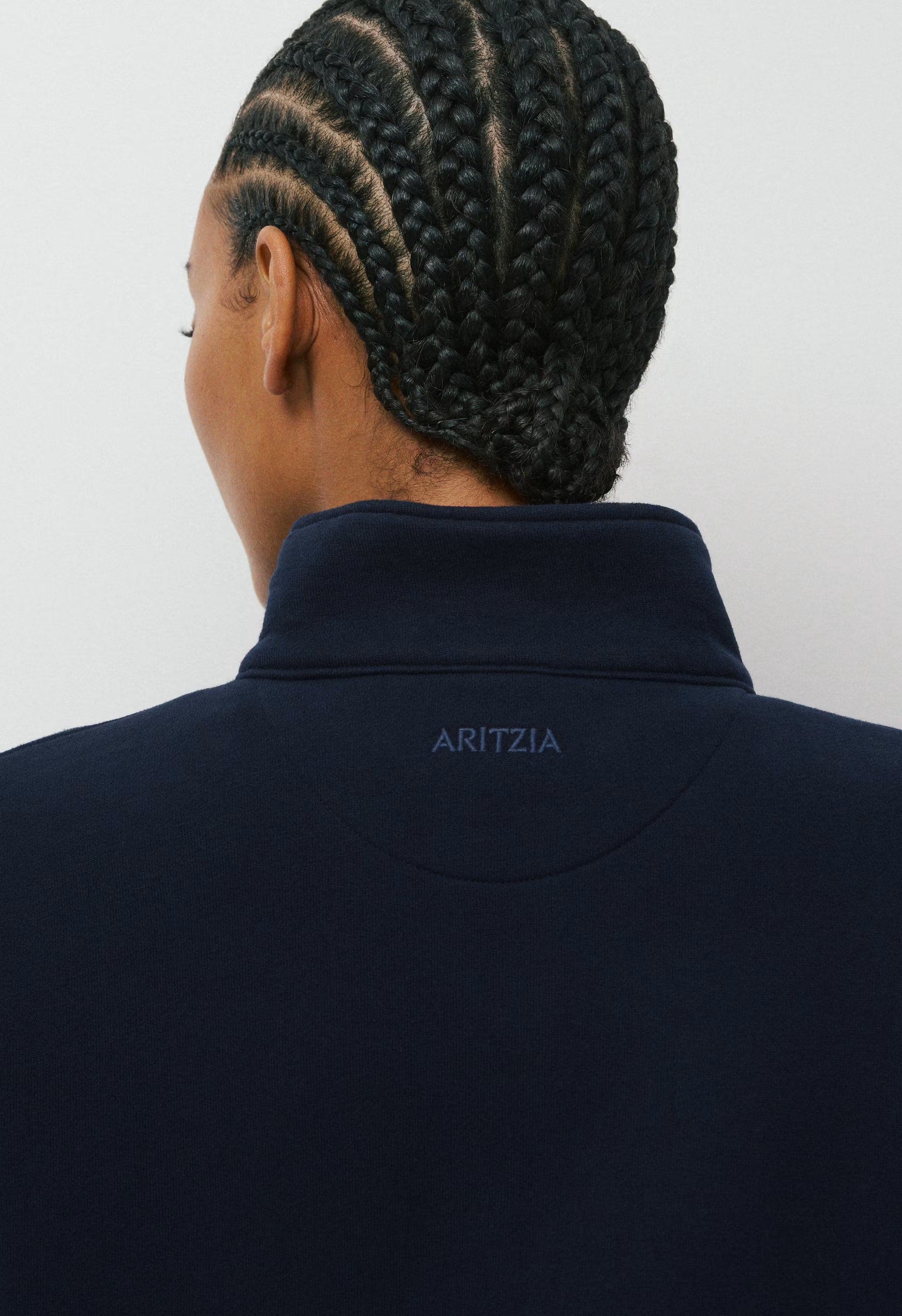 Cozy Sweatfleece Boyfriend 1/2 Zip - ADMIRAL NAVY