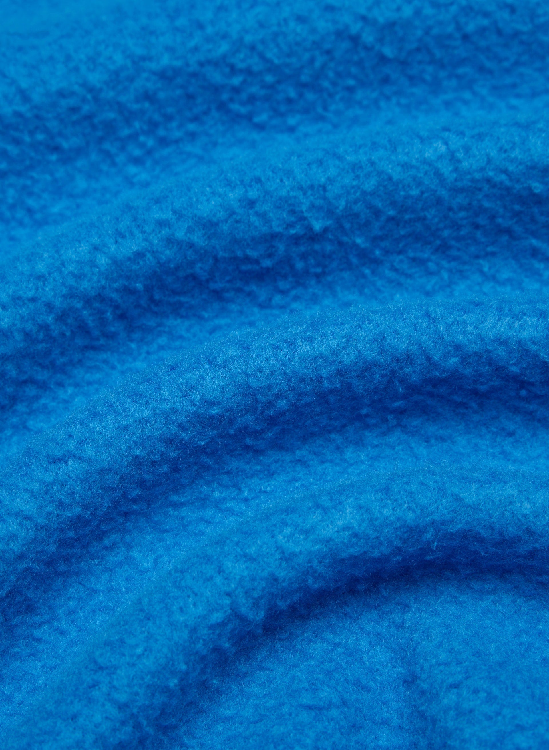 Cozy Sweatfleece Perfect Zip Hoodie - LAZULI BLUE