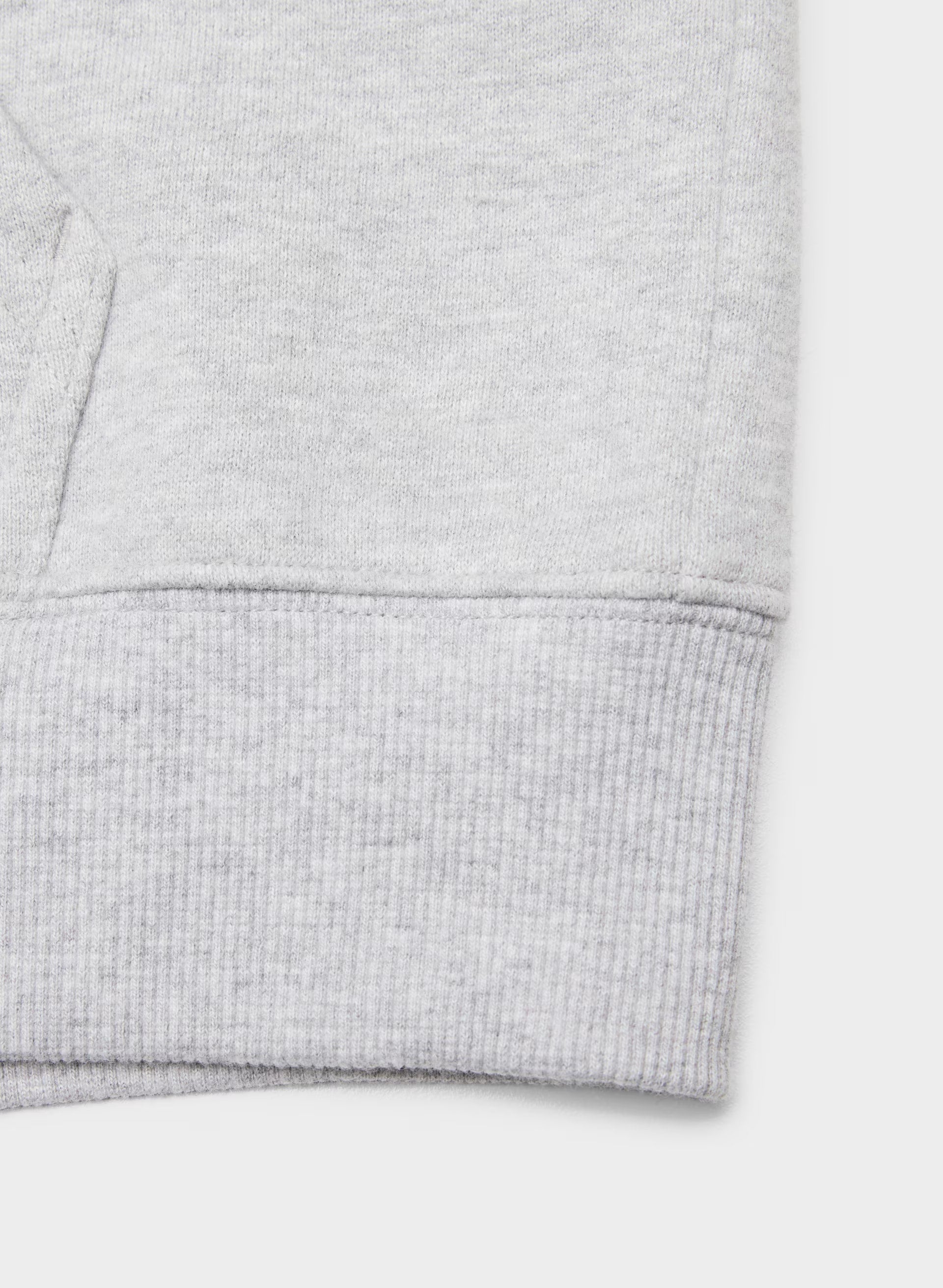 Cozy Sweatfleece Perfect Zip Hoodie - HEATHER CHROME