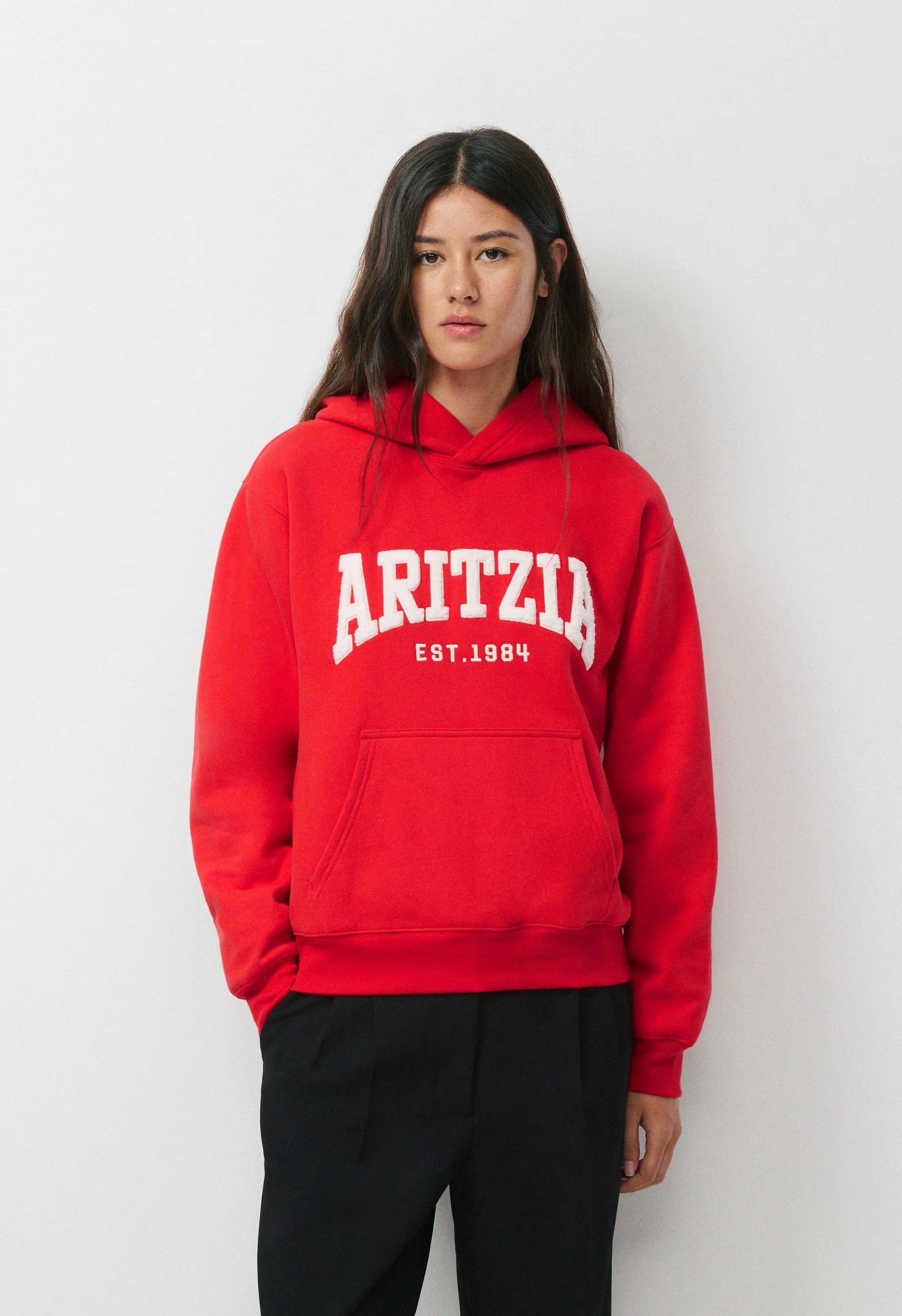 Cozy Sweatfleece Perfect Hoodie - ADMRL NAVY/CIR GOLD