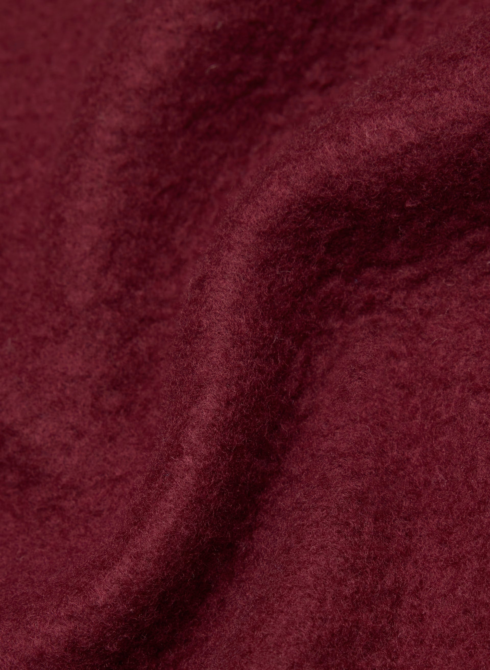 Cozy Sweatfleece Perfect Hoodie - SMAC BURGUNDY/LT BIRCH