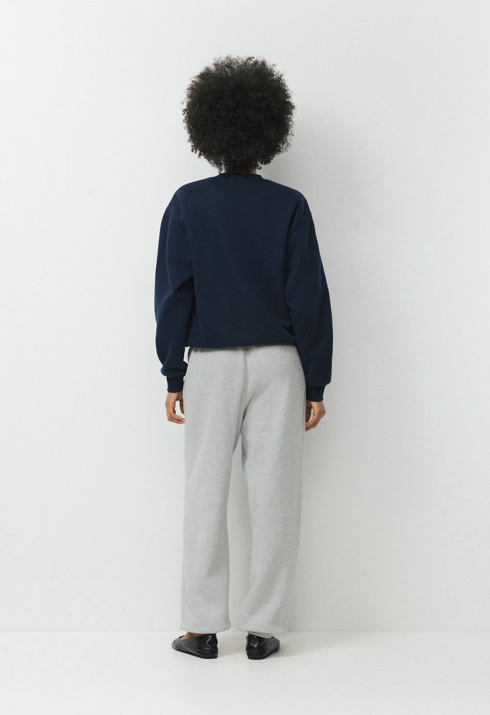 Cozy Sweatfleece Perfect Crew Sweatshirt - SMAC BURGUNDY/LT BIRCH
