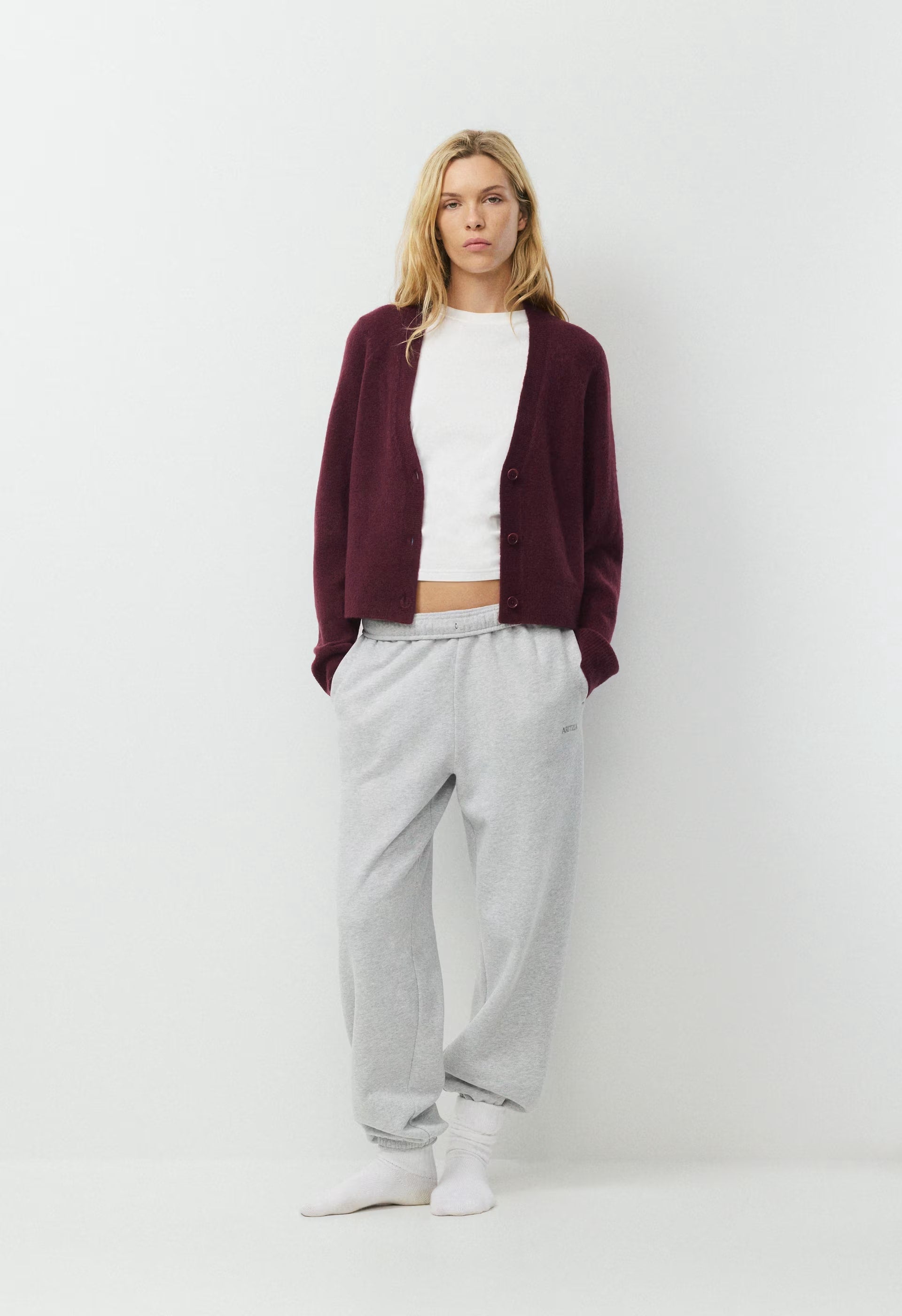 Perry Cardigan - LIGHT BIRCH