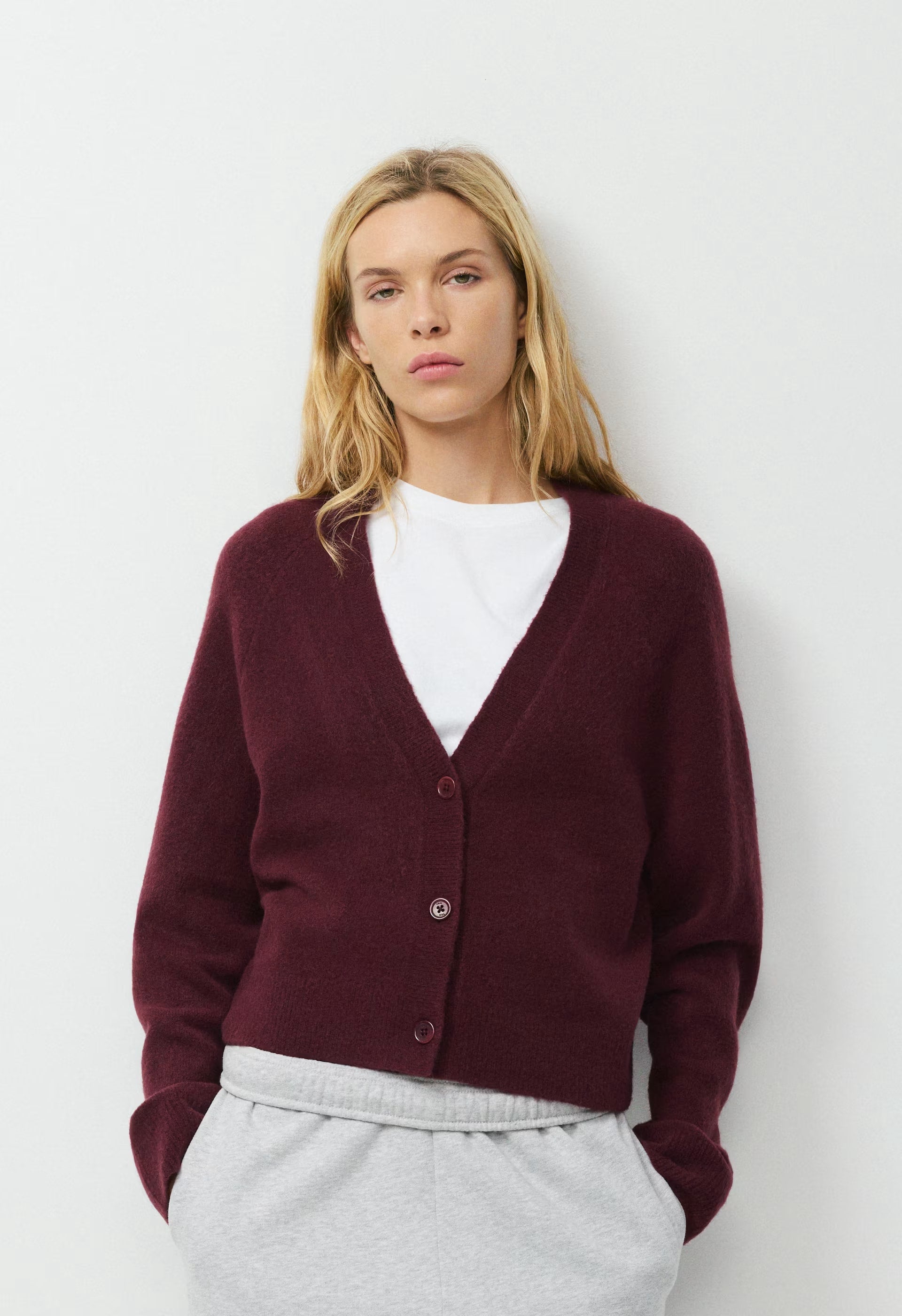 Perry Cardigan - LIGHT BIRCH