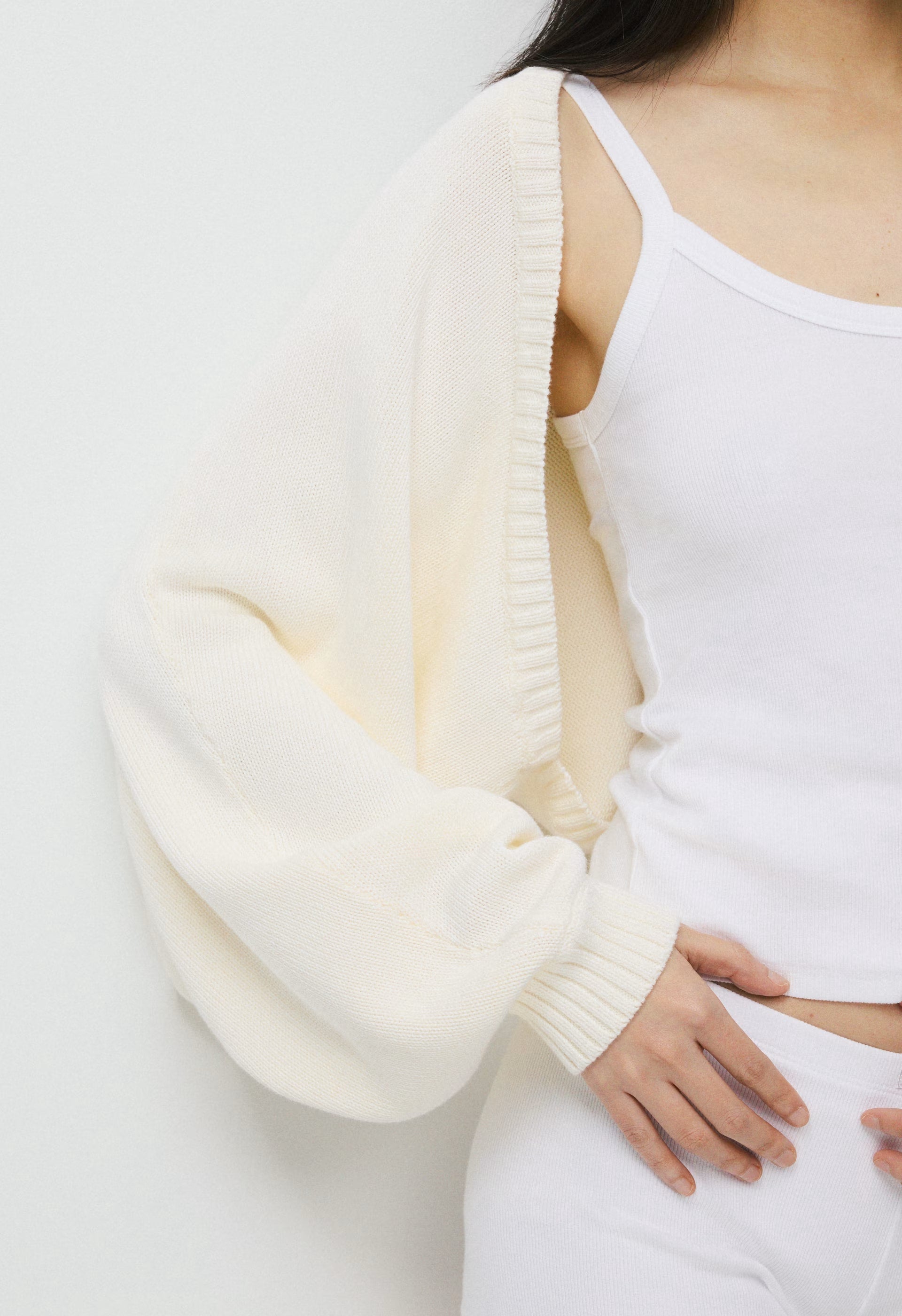 Gramercy Shrug - LIGHT BIRCH
