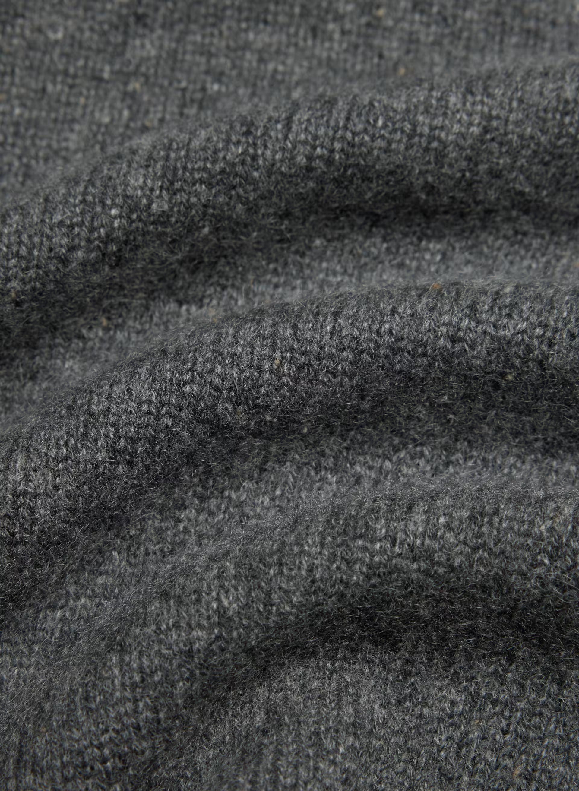 Essential Cashmere Relic Sweater - SPECKLED CHARCOAL