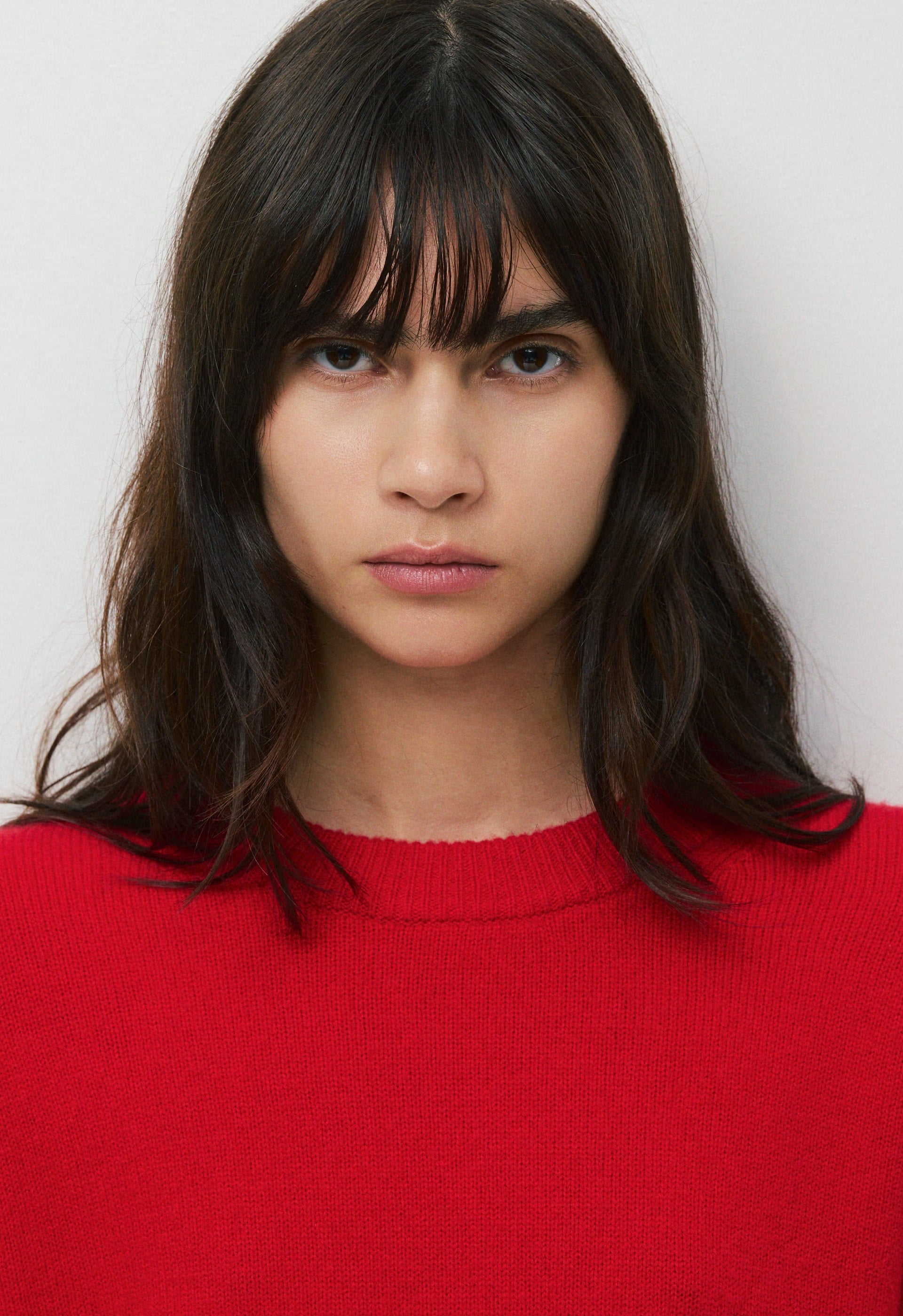 Essential Cashmere Relic Sweater - FLASHING RED