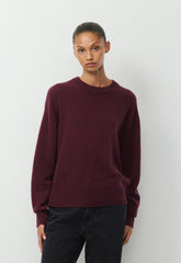 Essential Cashmere Relic Sweater - GALA PLUM