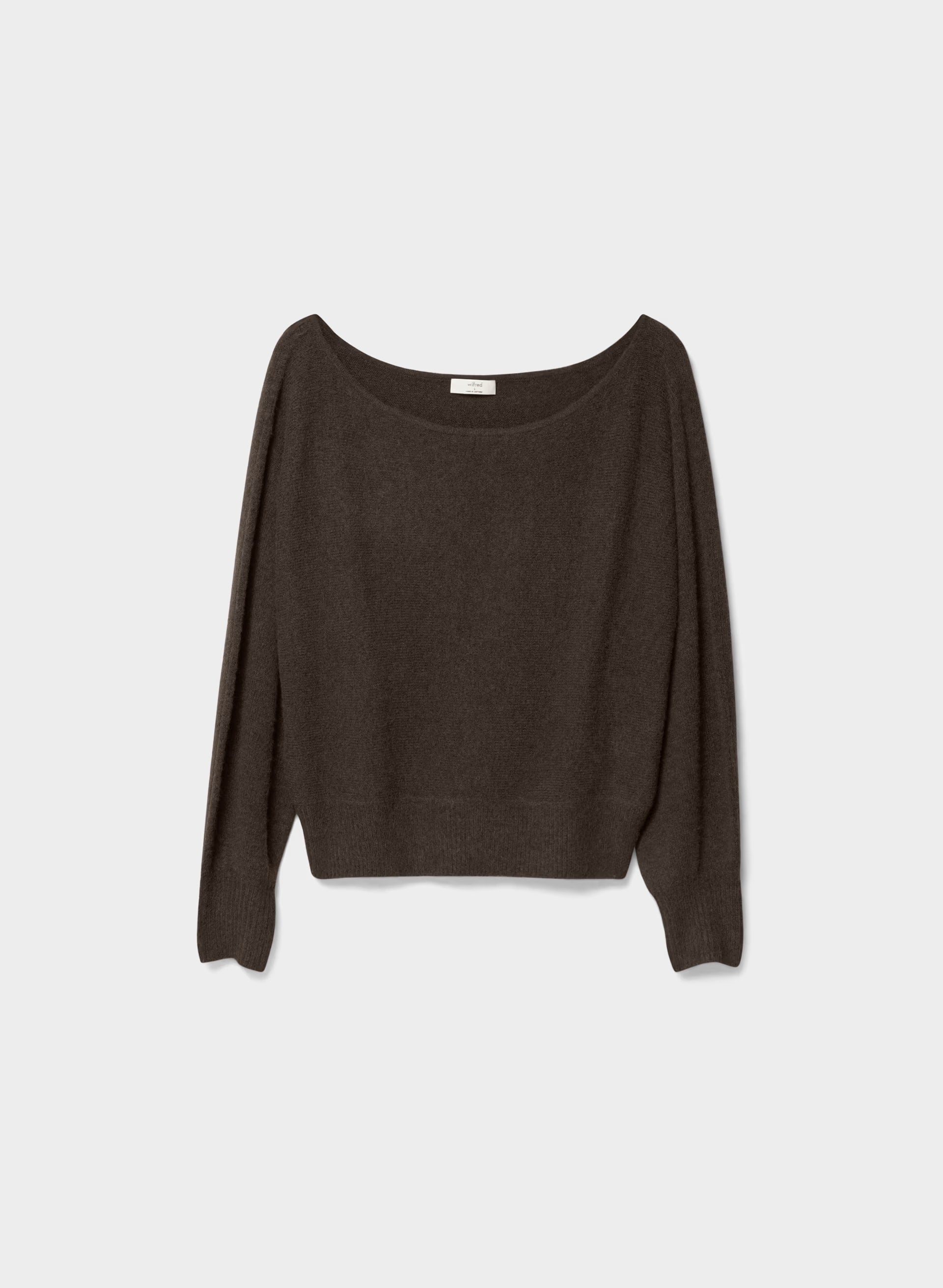 SoftSpoke™ Rhoda Sweater - CACAO NIB BROWN