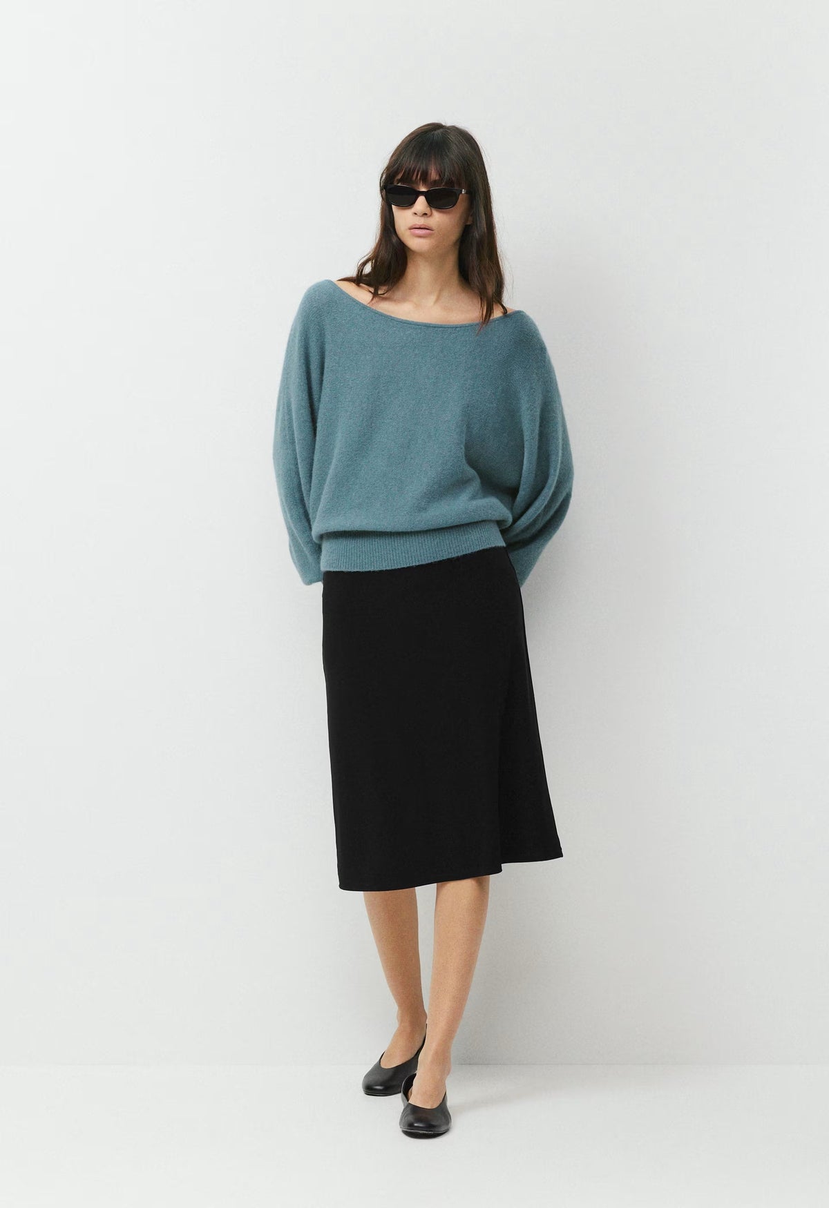 SoftSpoke™ Rhoda Sweater - BLUE MIRAGE