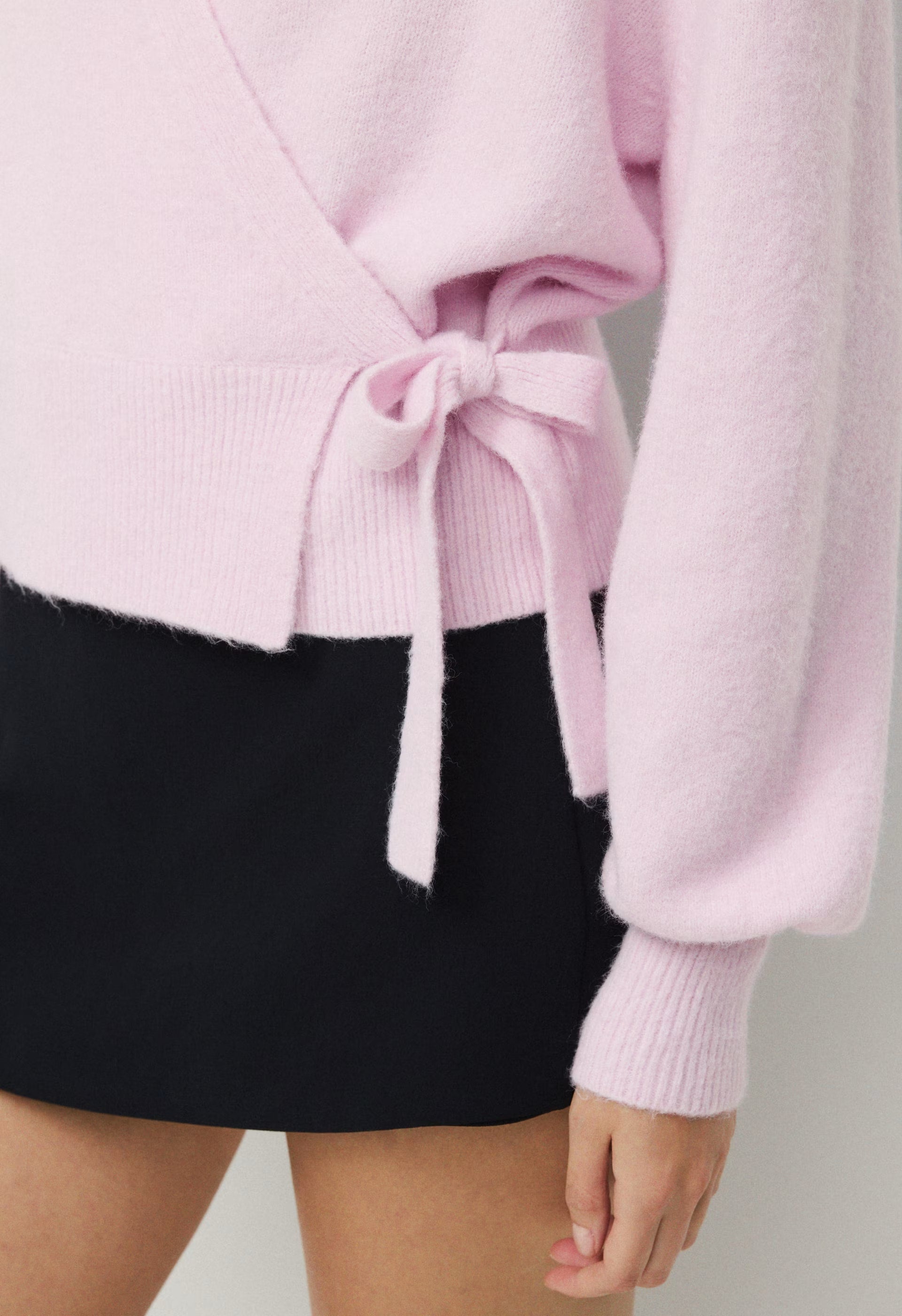 SoftSpoke™ Cassidy Wrap Sweater - SUGARPLUM LILAC