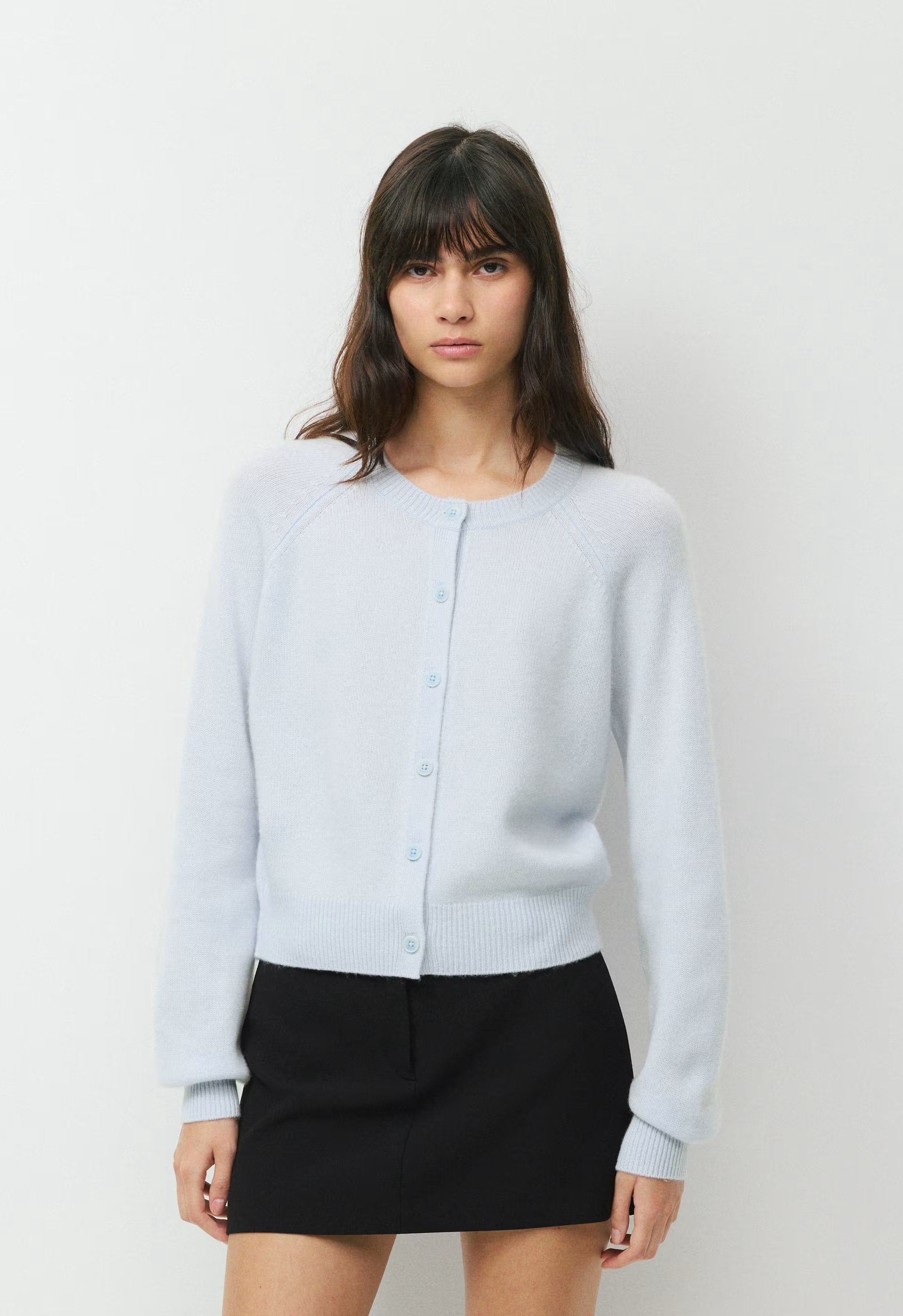 Essential Wool Cashmere London Cardigan - PLEIN AIR